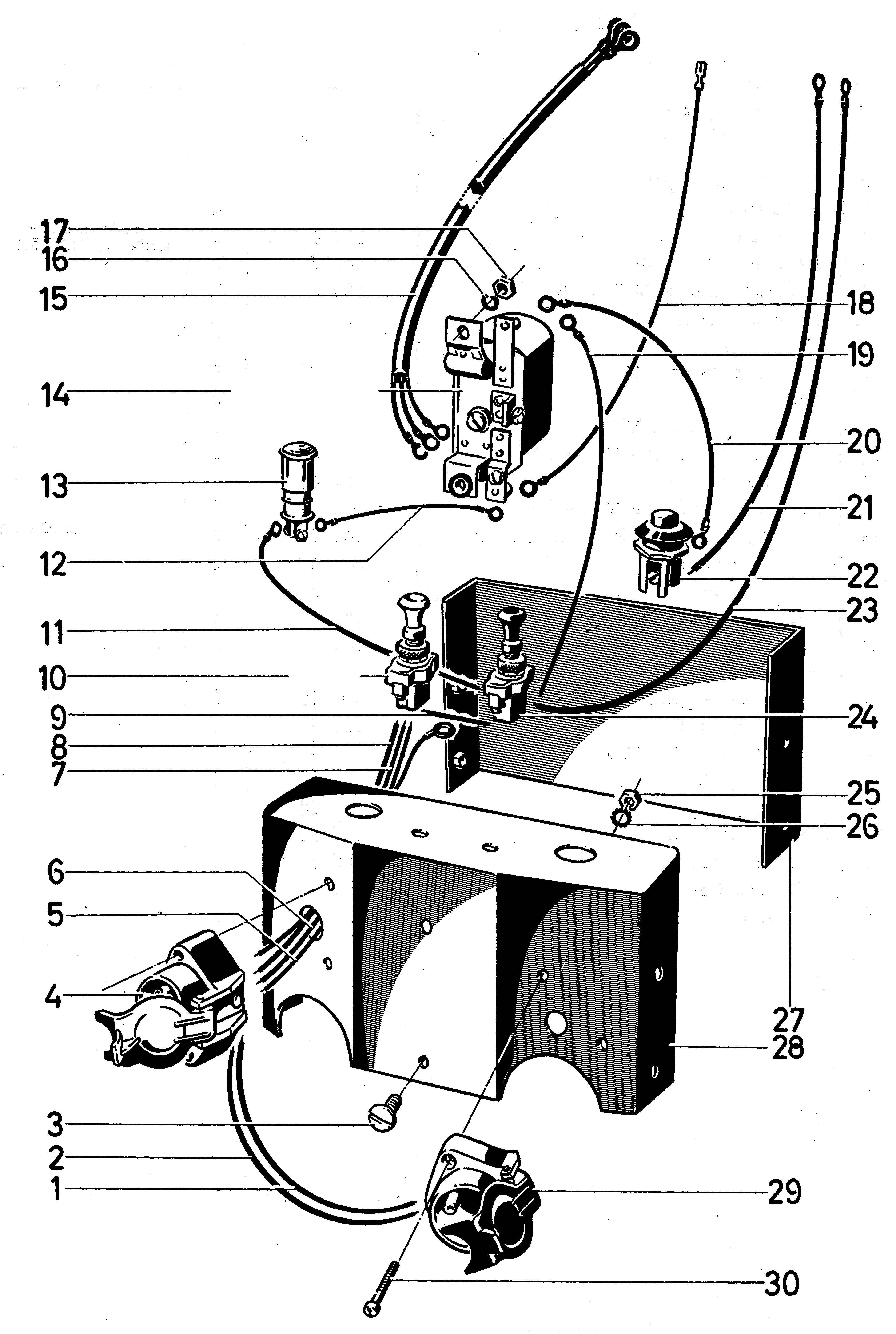 Shifting box or engine DL 660