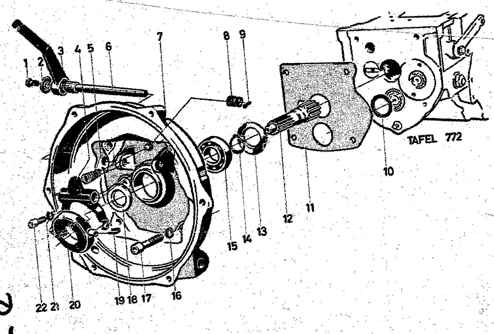 Essieu avant pour version comunale