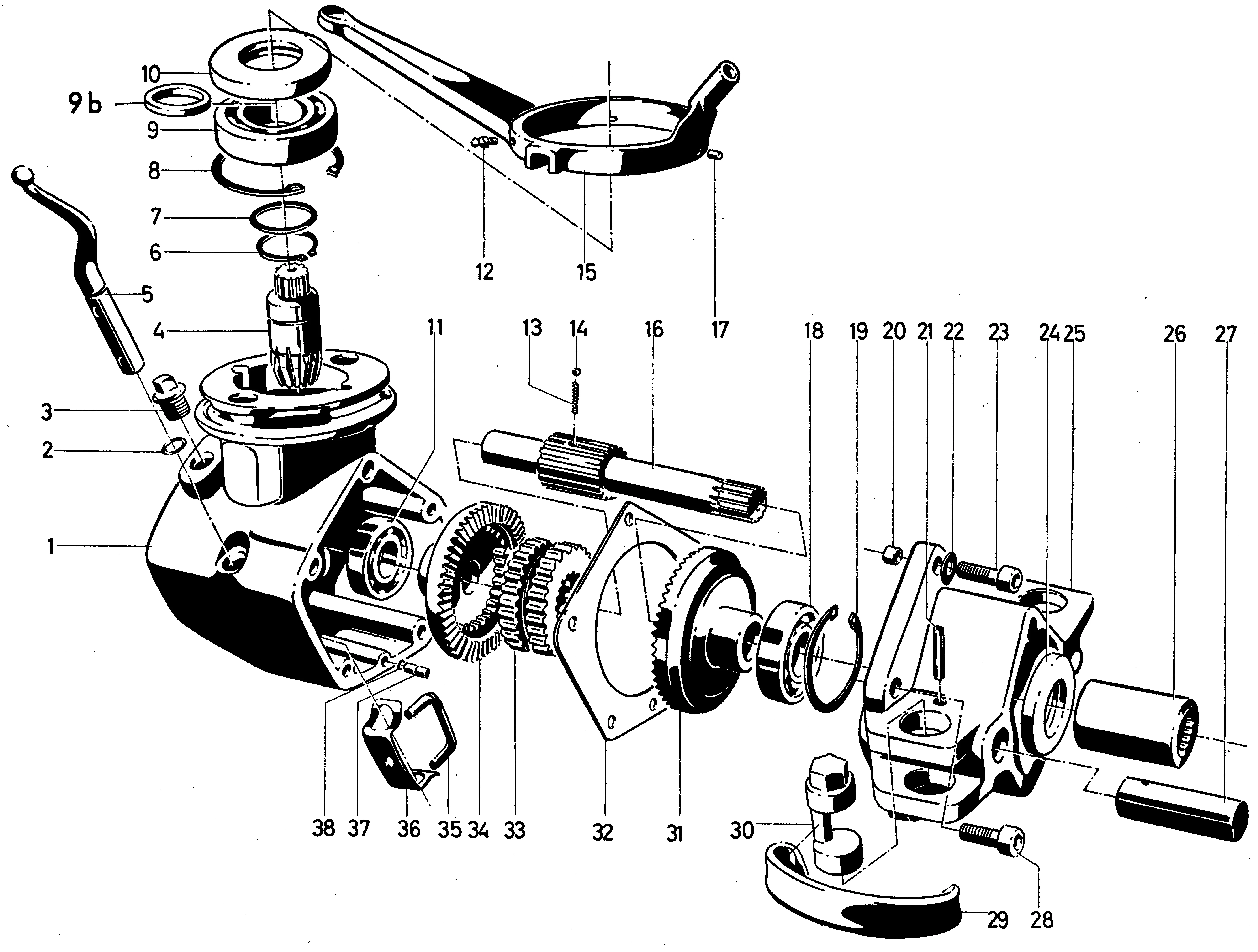 Winkel-Wendetriebteil 1400311