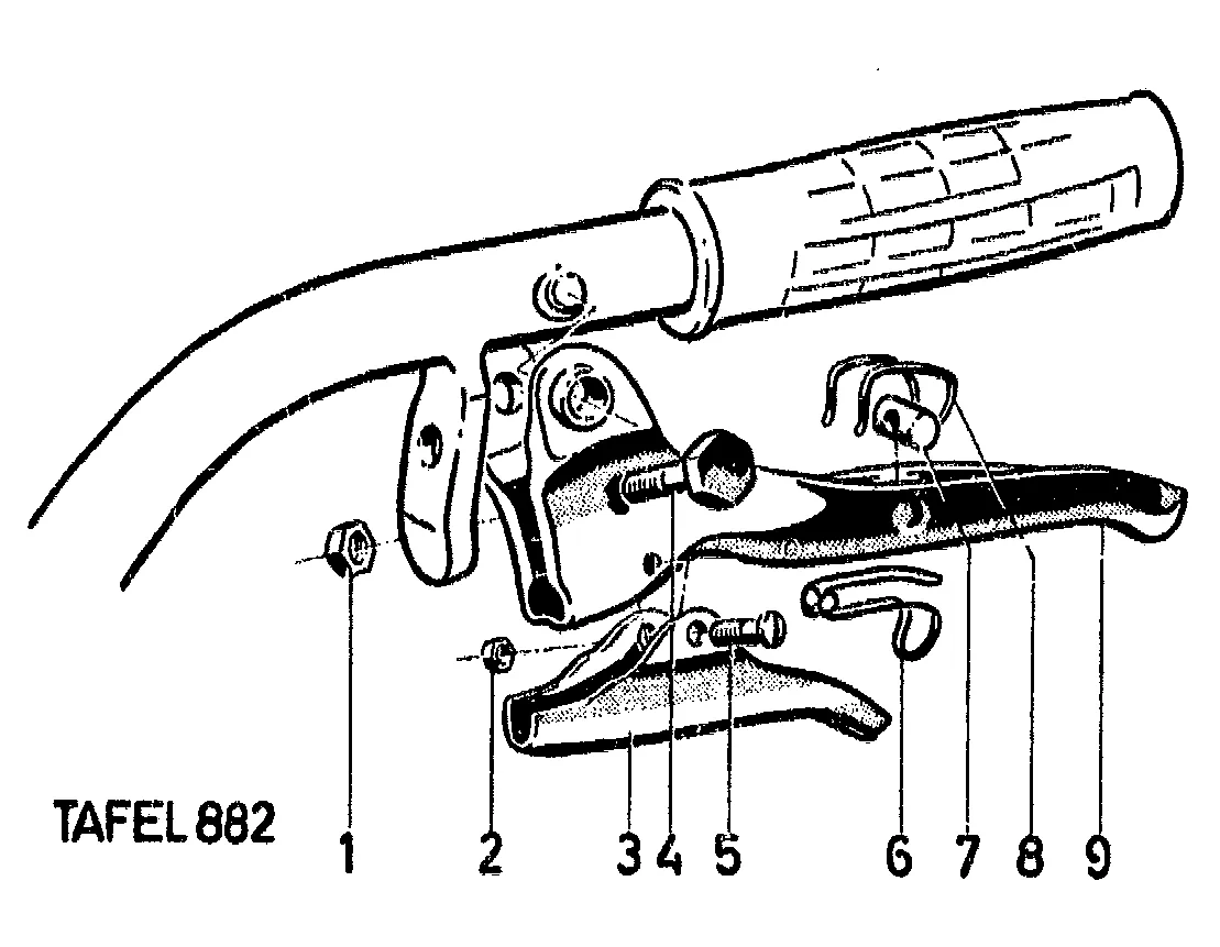 Cock lever