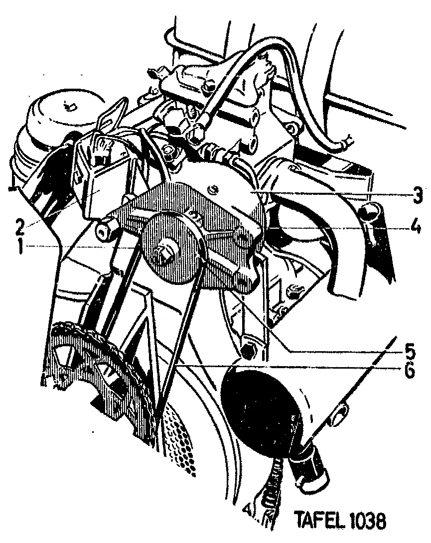 Lichtmaschine Motor RD 850