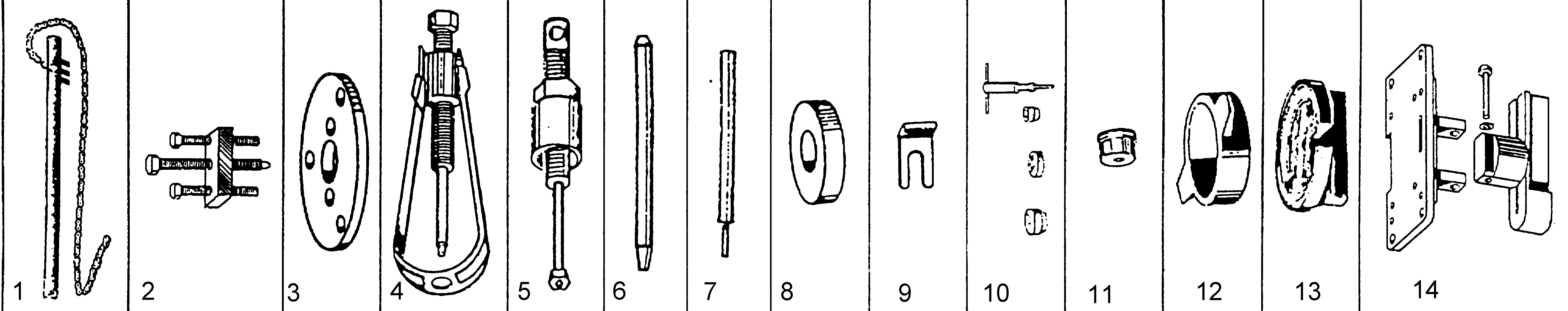Outillage de mont., MAG 1026-SRL x284, 1026-SRL x304, MAG 1029-SRL x 96, 1029-SRL x264