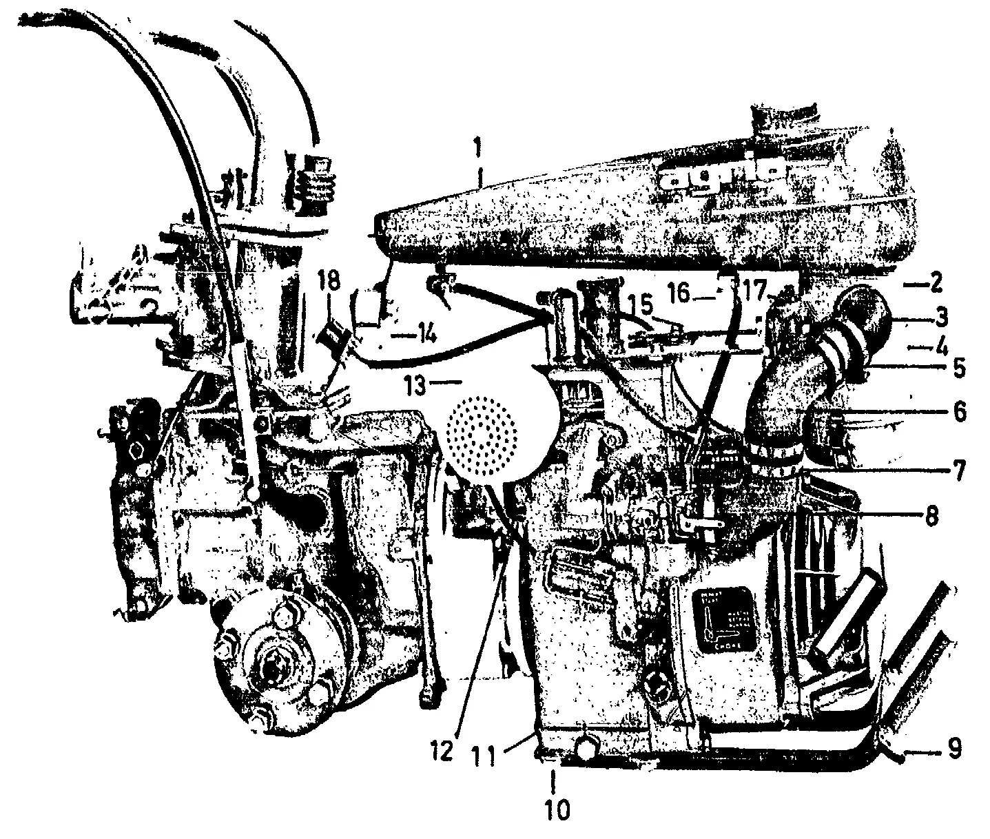 Accessoires moteur MAG