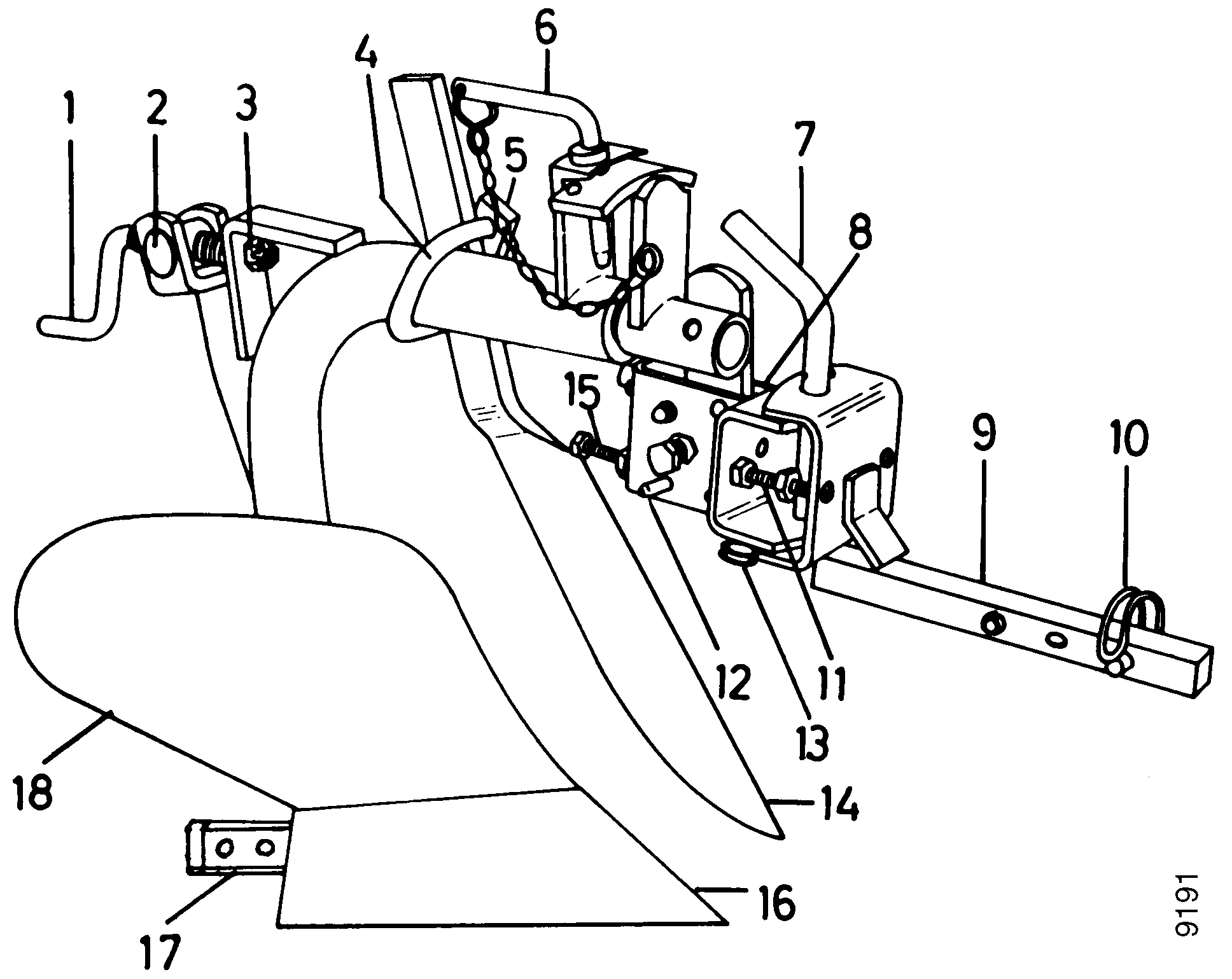 Charrue simple 0441 011