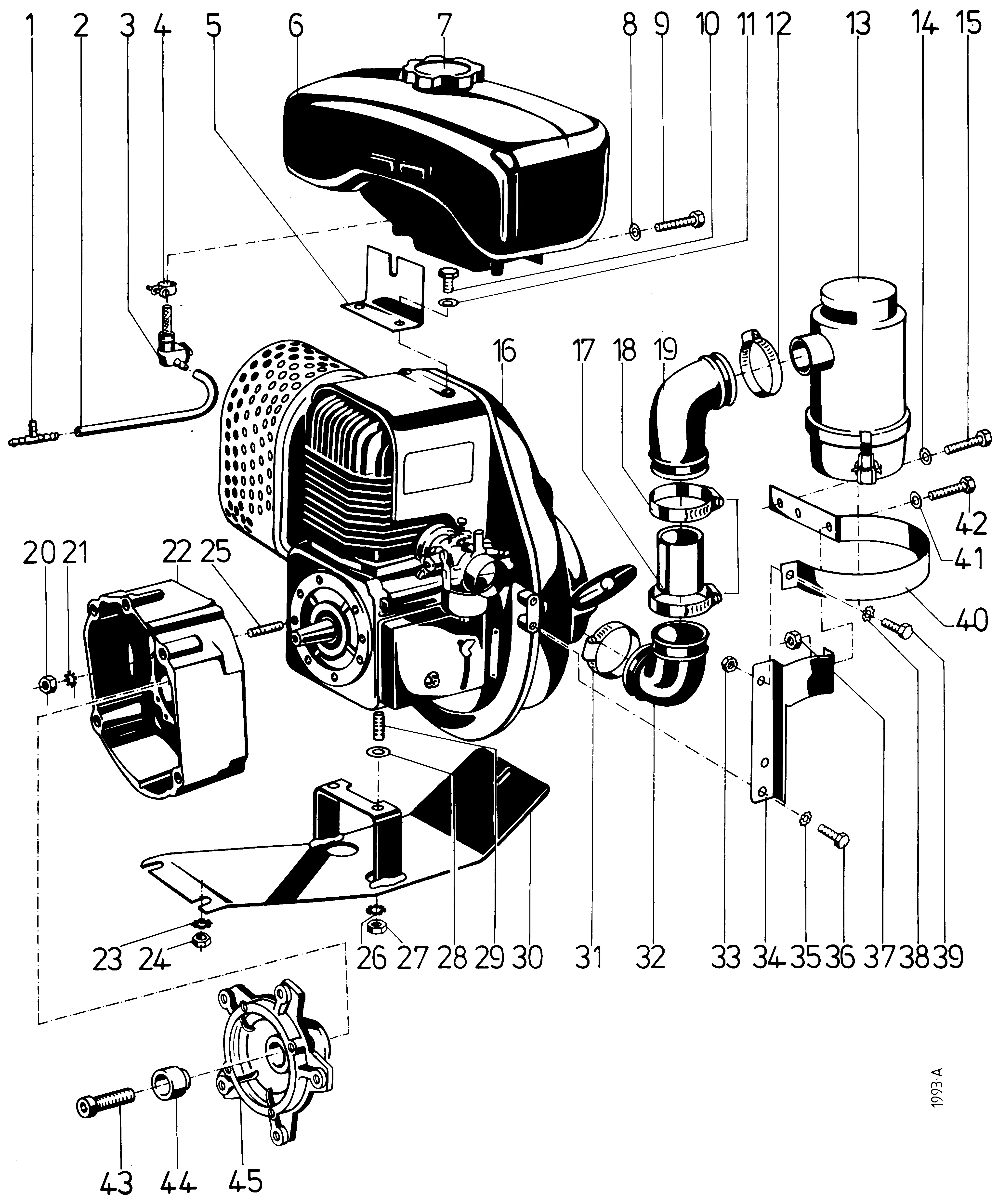 Accessoires moteur Rotax 232