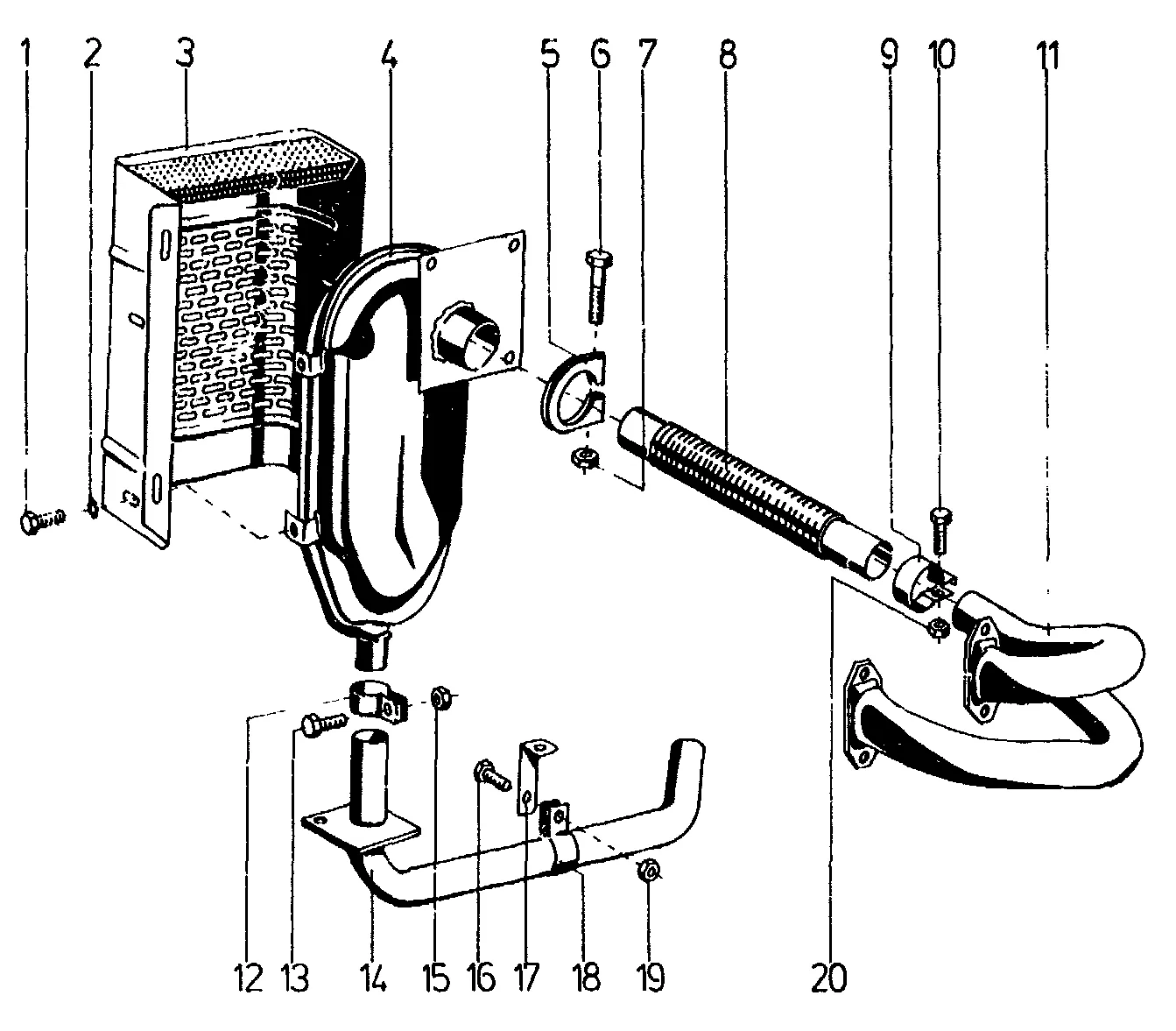 Pot d'échappement, type 4900, version B