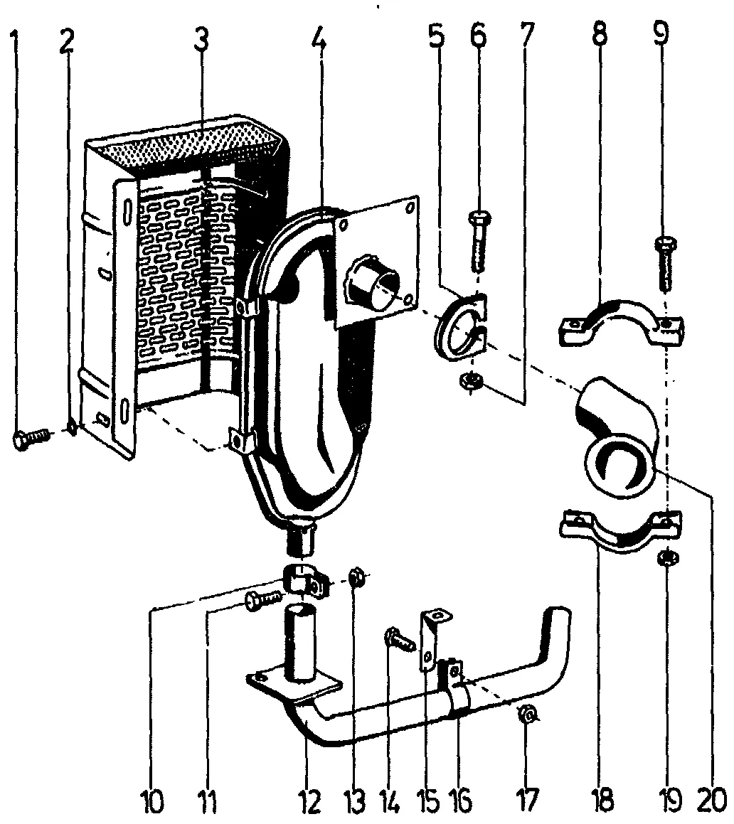 Pot d'échappement, type 7900, version B
