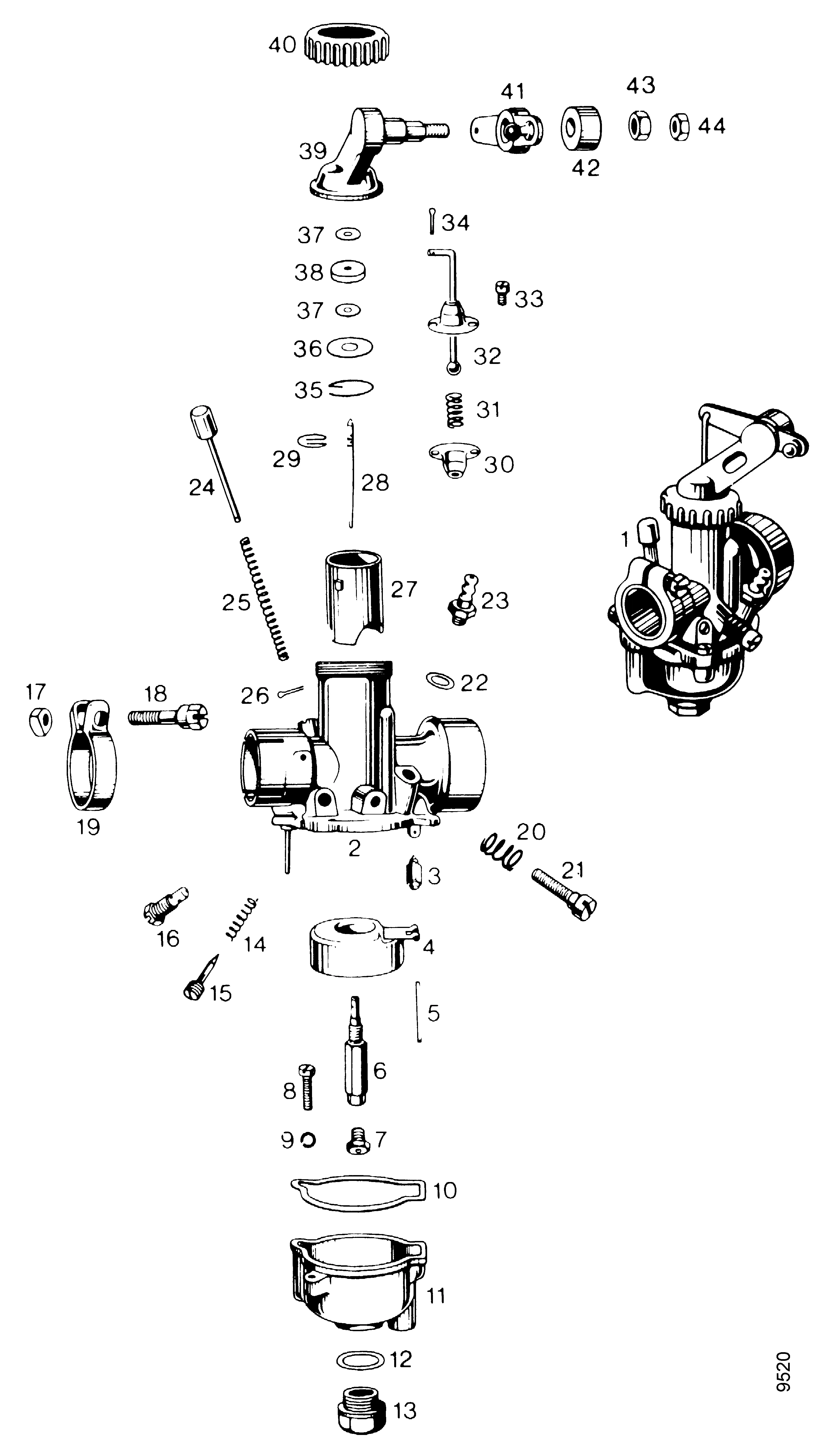 Vergaser 3 / 20 / 101