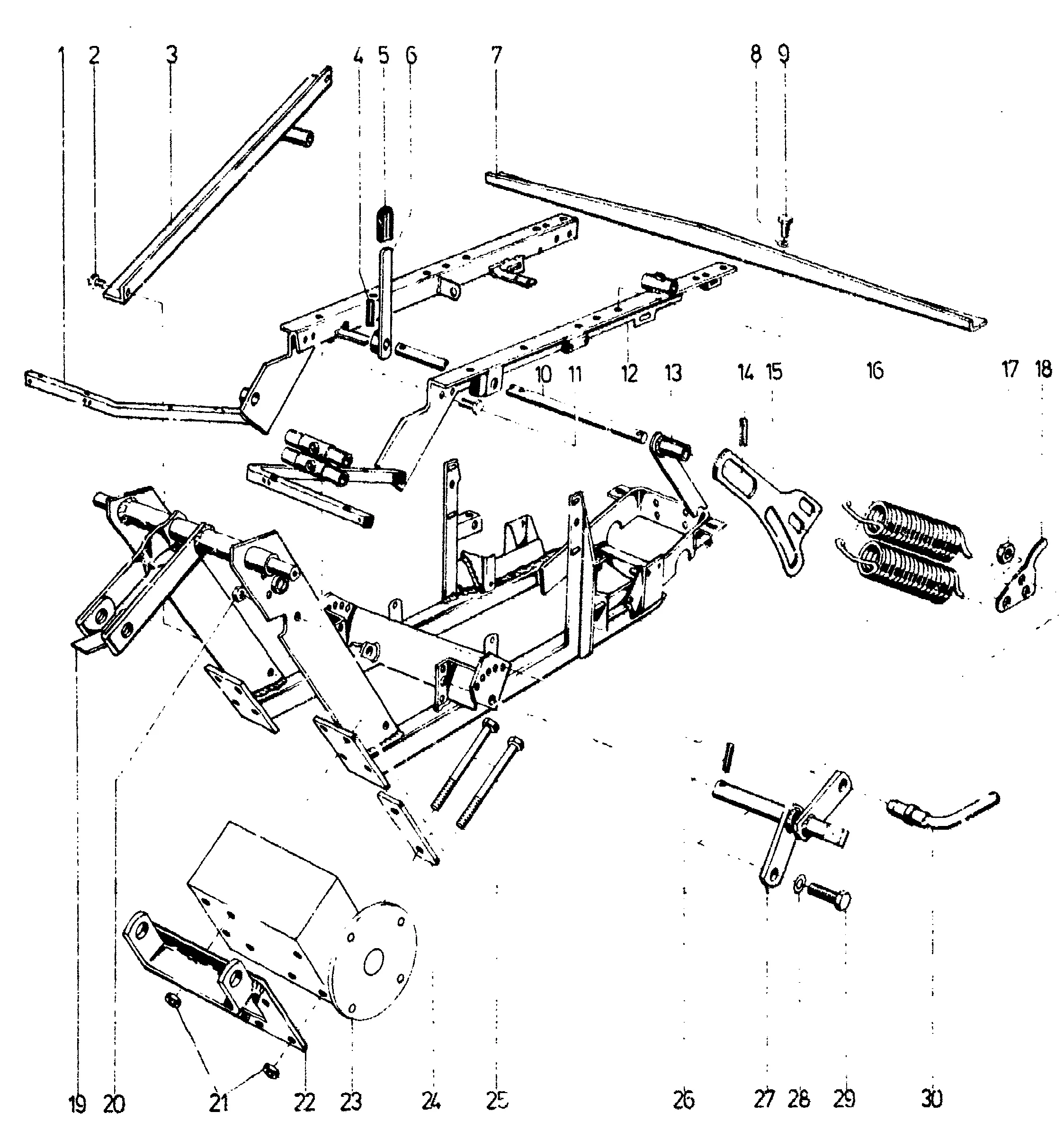 Frame, frame carrier