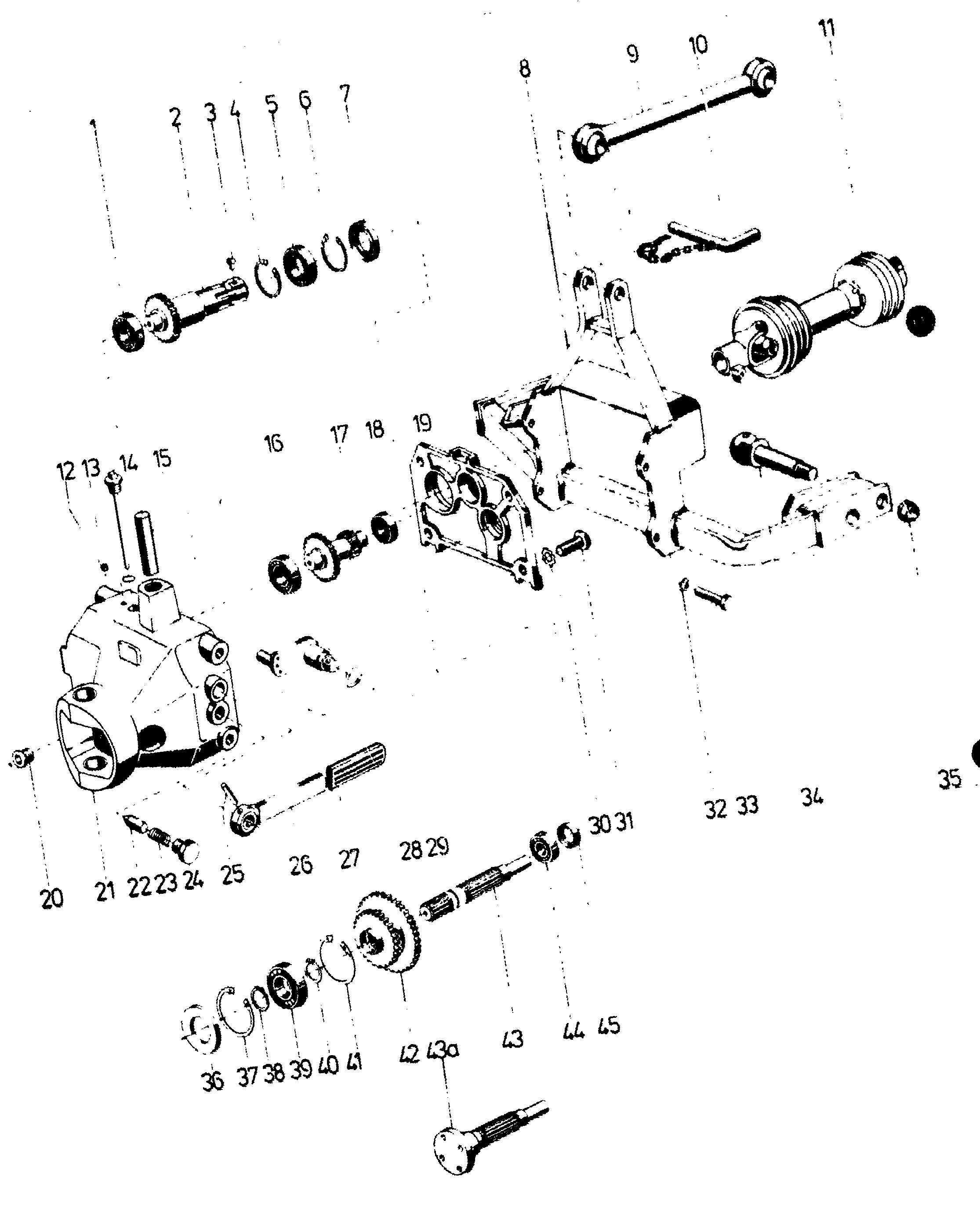 Front sweeping machine 6994 021
