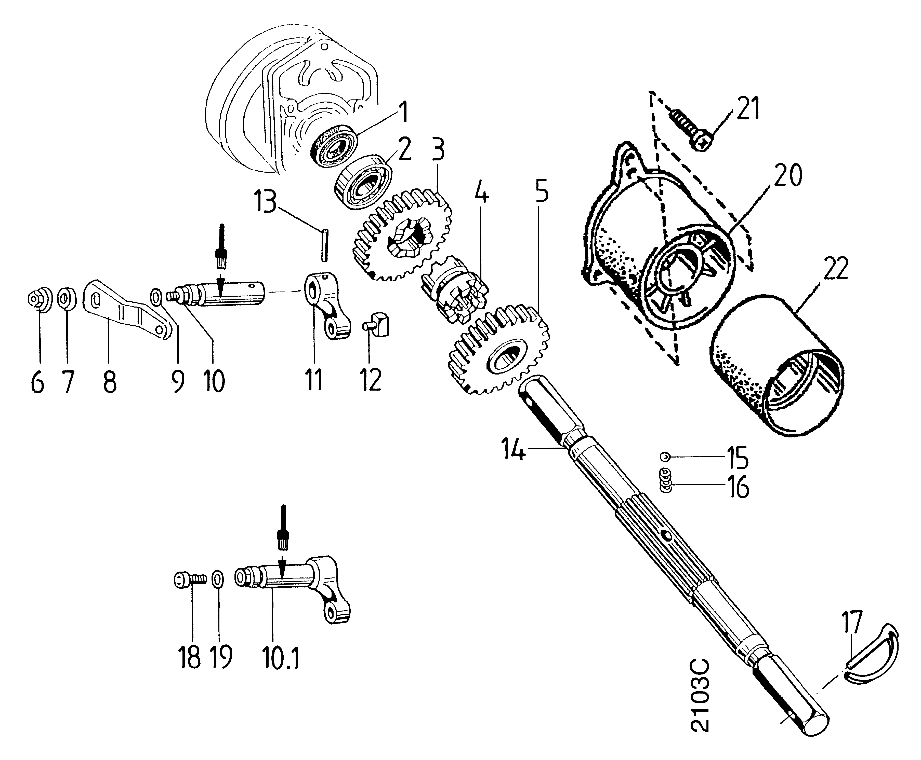 Entraînement de roue