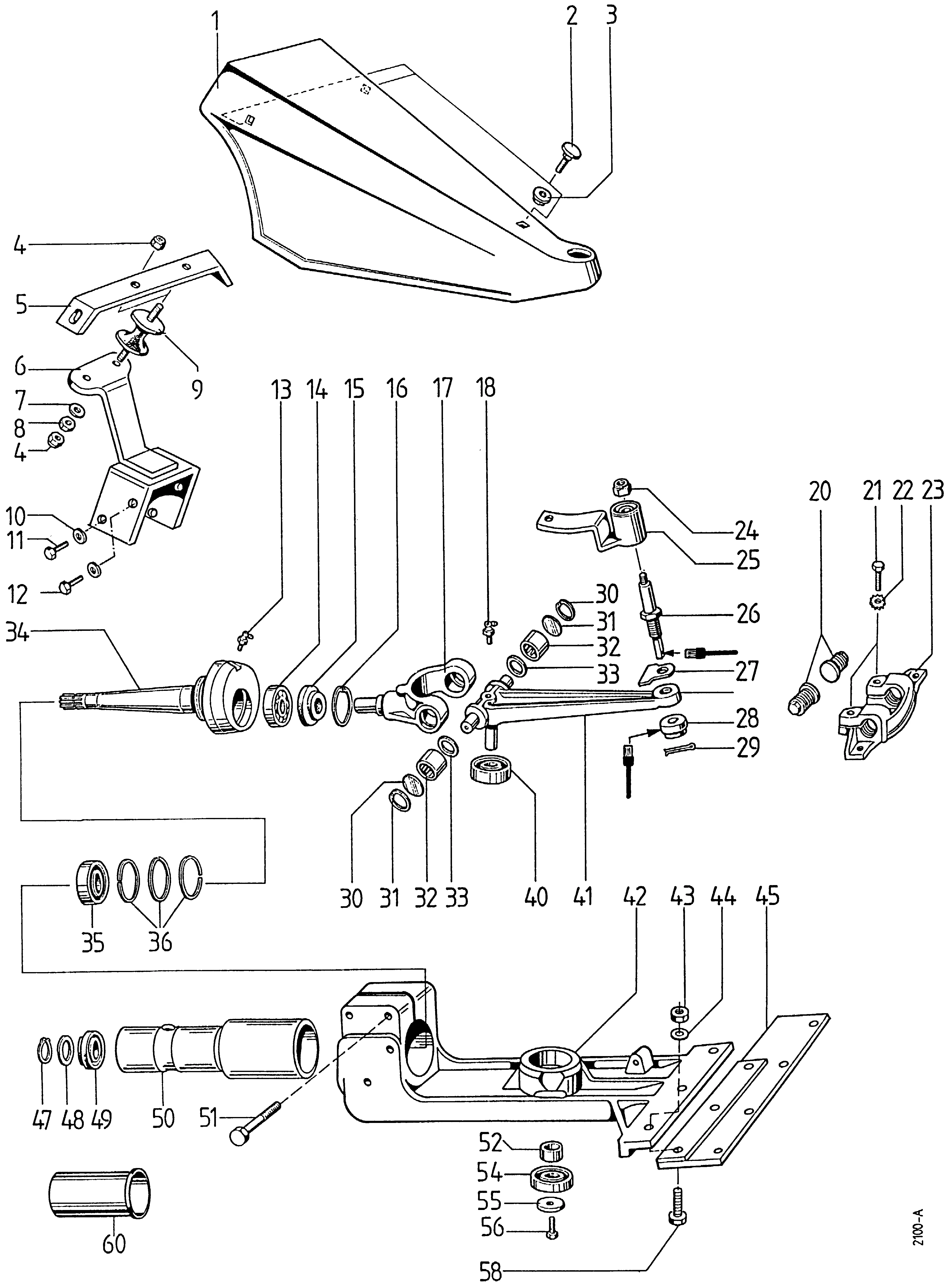 Mower drive 3546 011