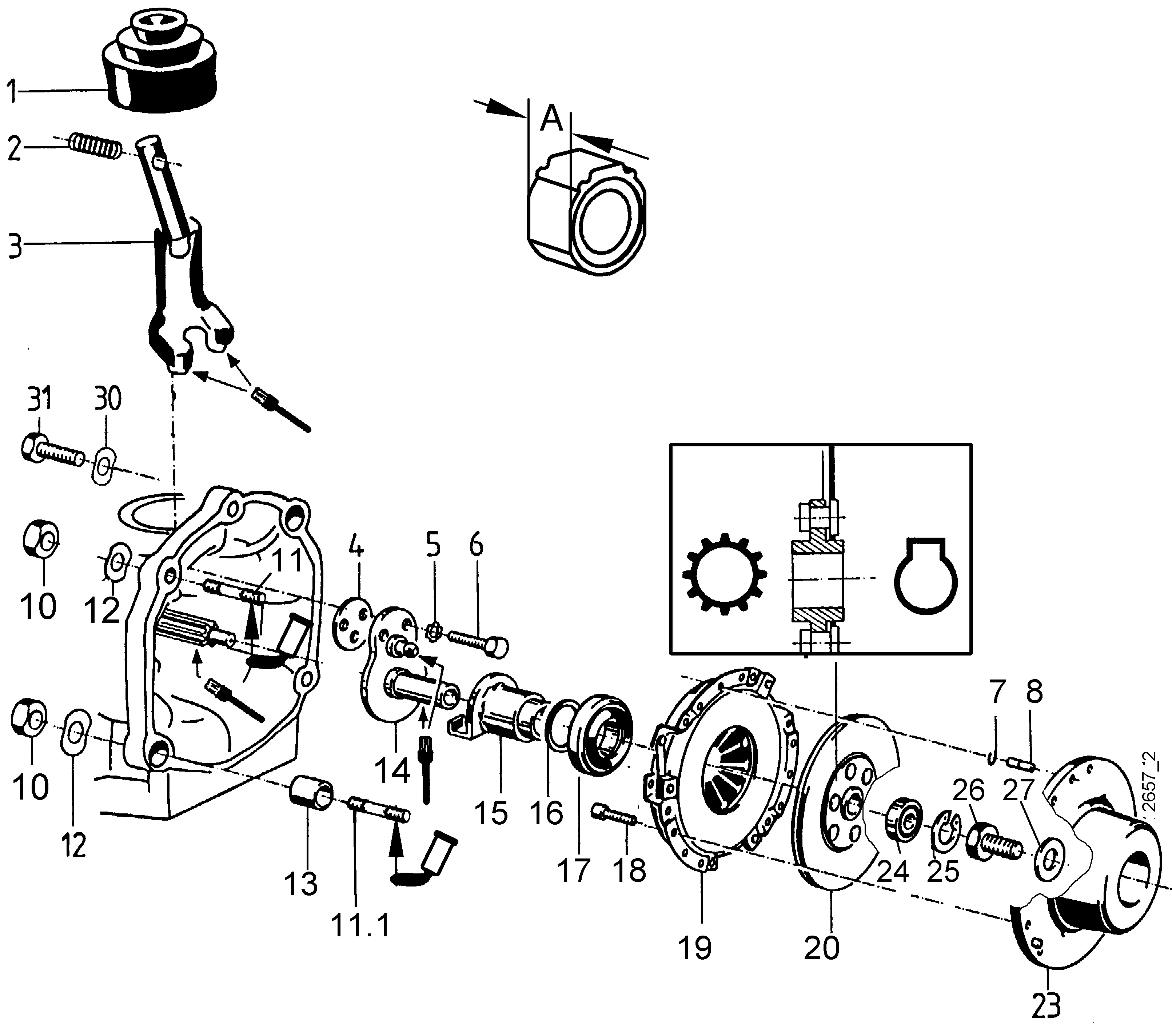 Embrayage monodisque
