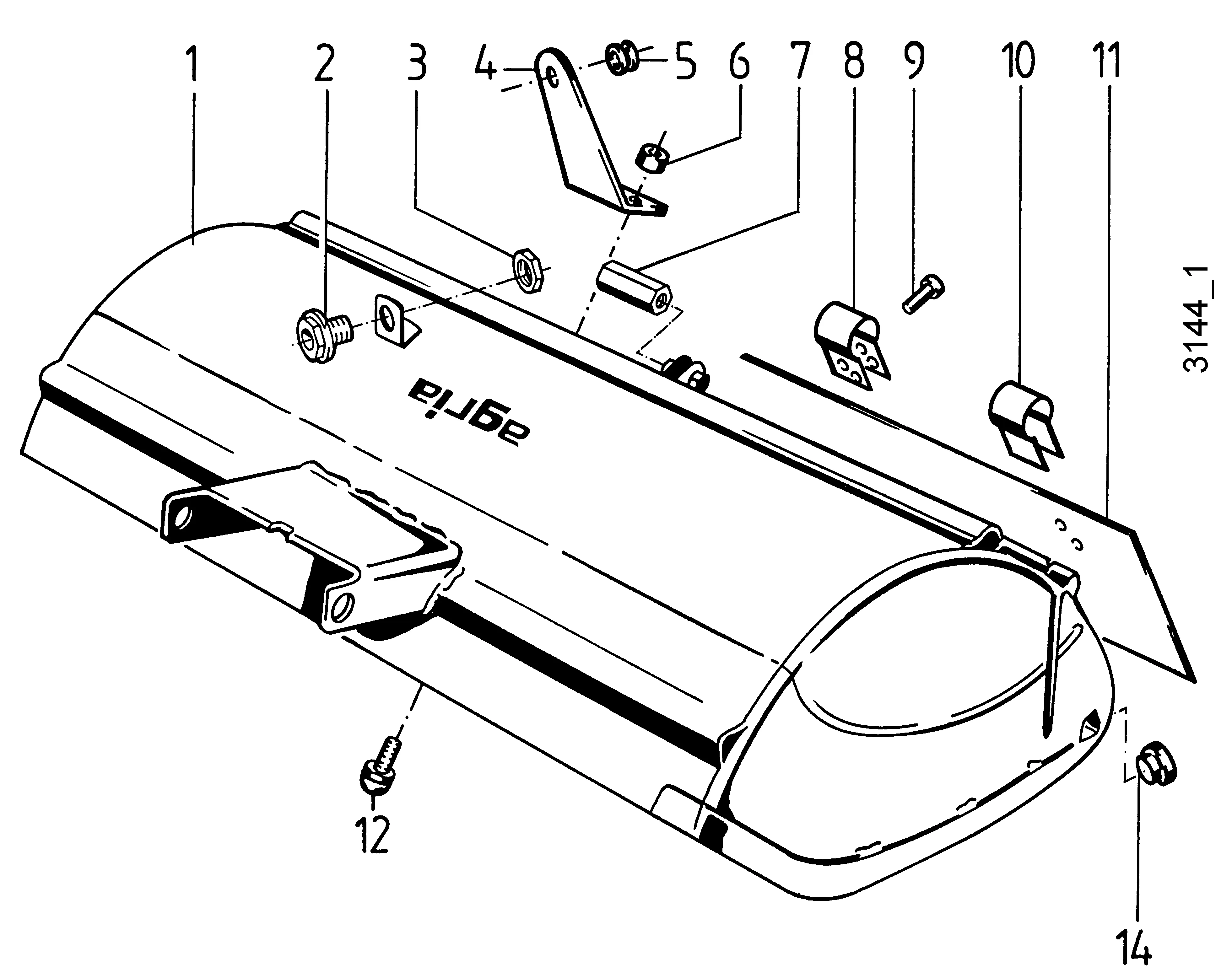 Carter de protection binage 3409 061, -062