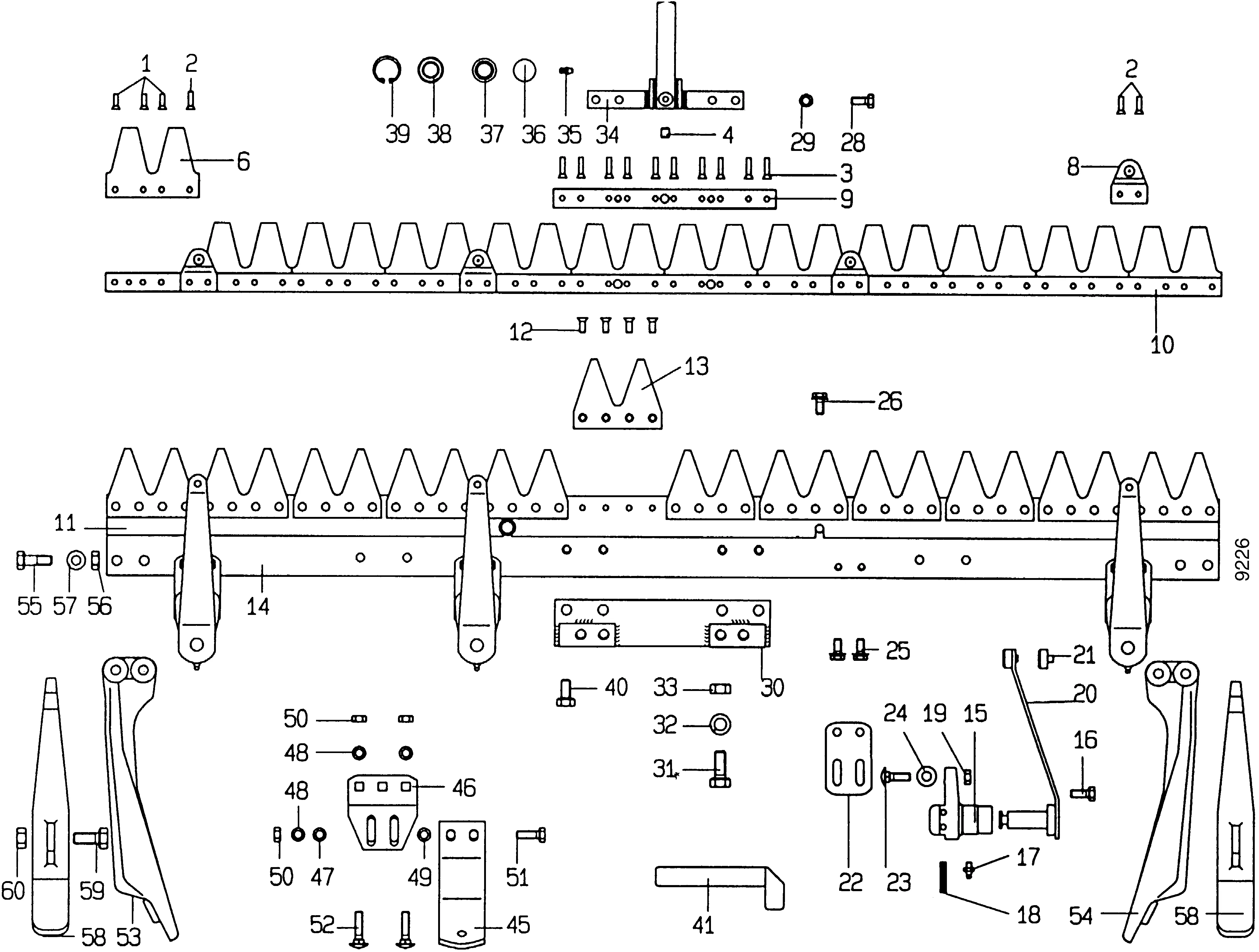 Mähbalken, Kommunal 5547 471