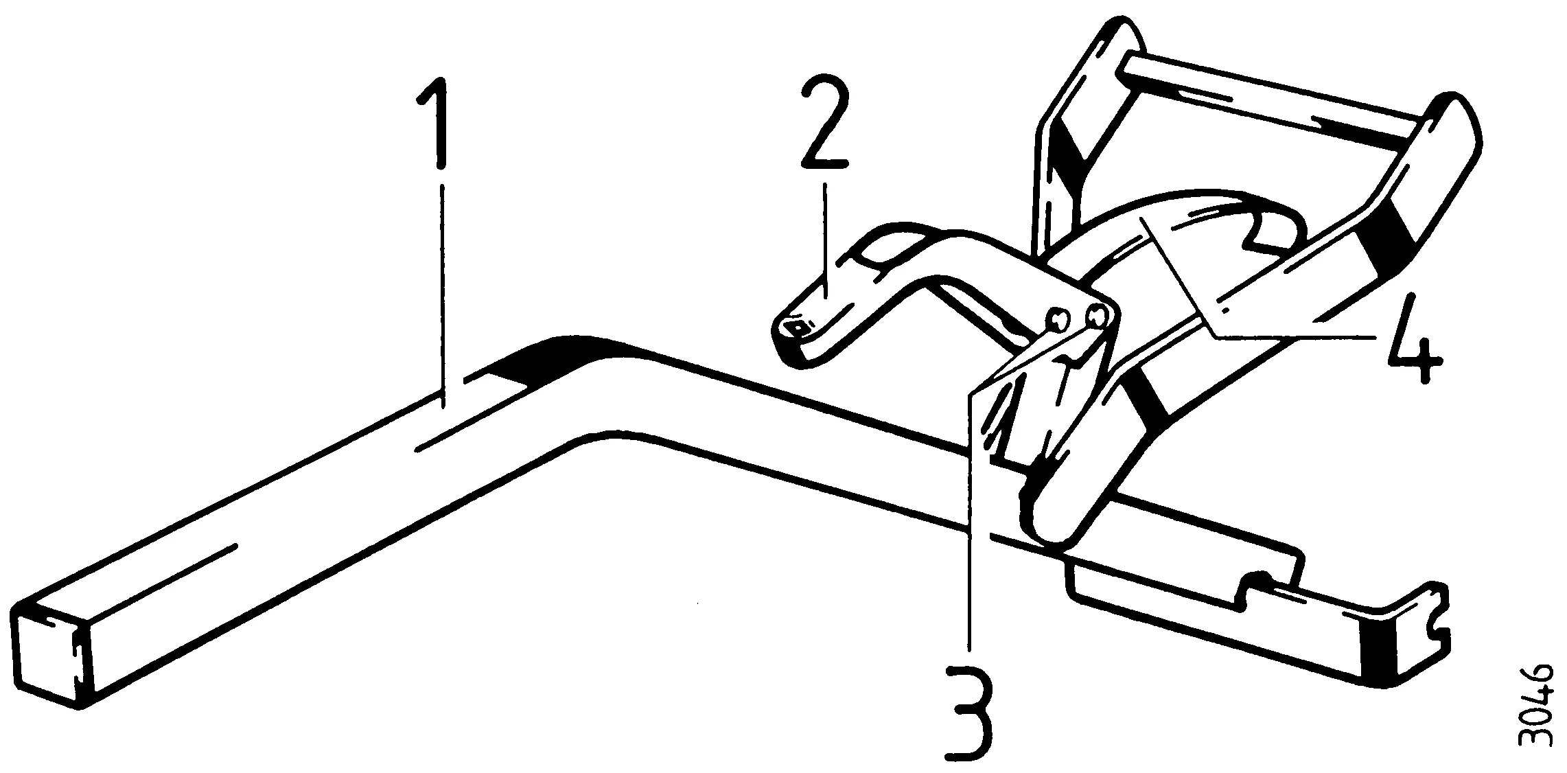 Support de lest frontal 0428 041