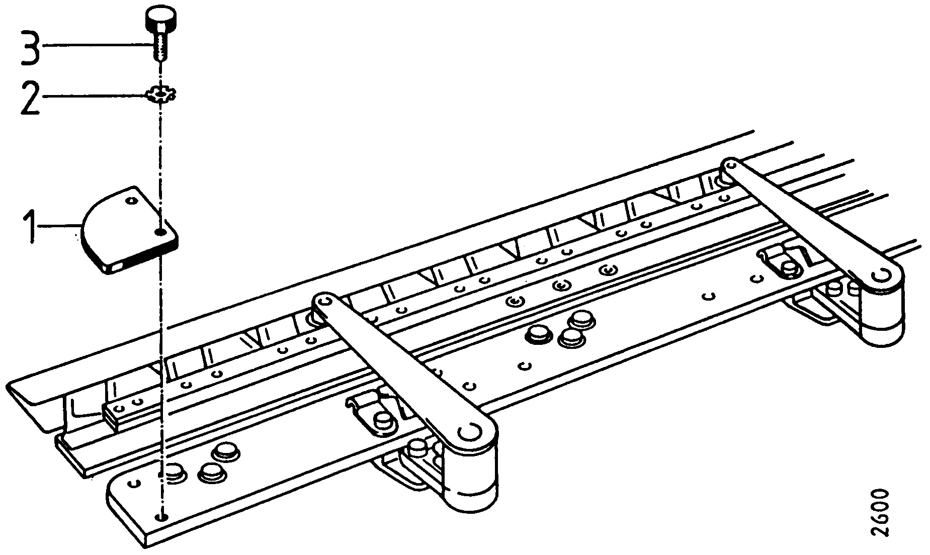Déflecteur pour barre de coupe à double lame ESM