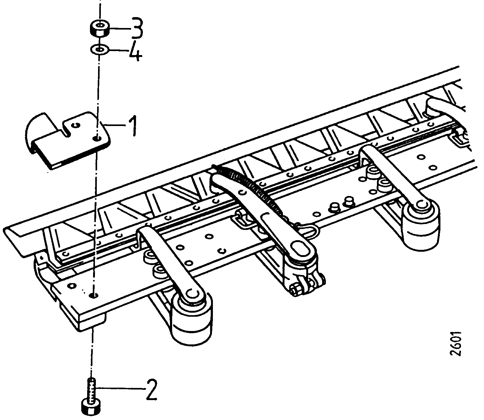 Déflecteur pour barre de coupe à double lame Busatis