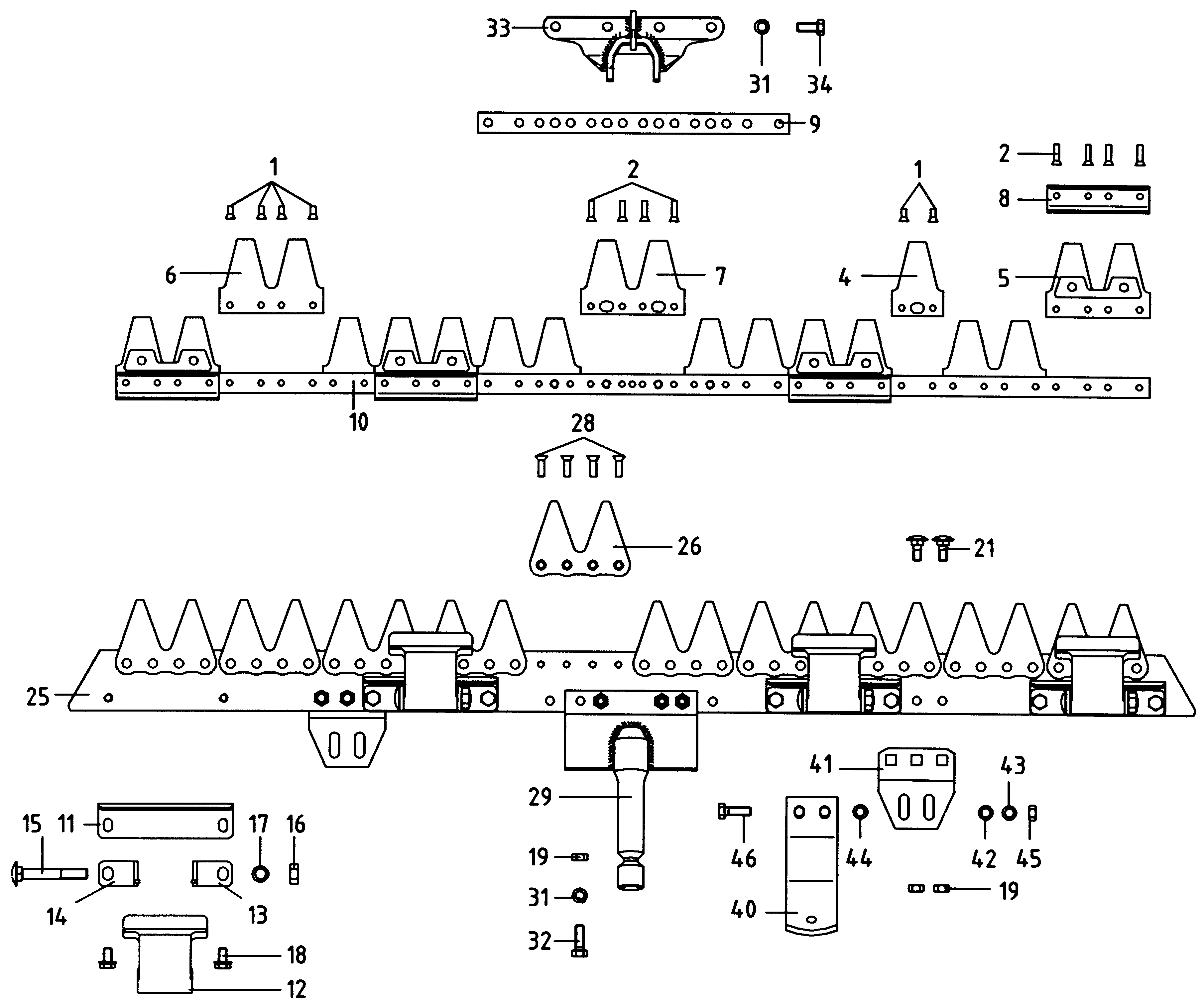 Cutter bar universal-SC Plus 5347 753