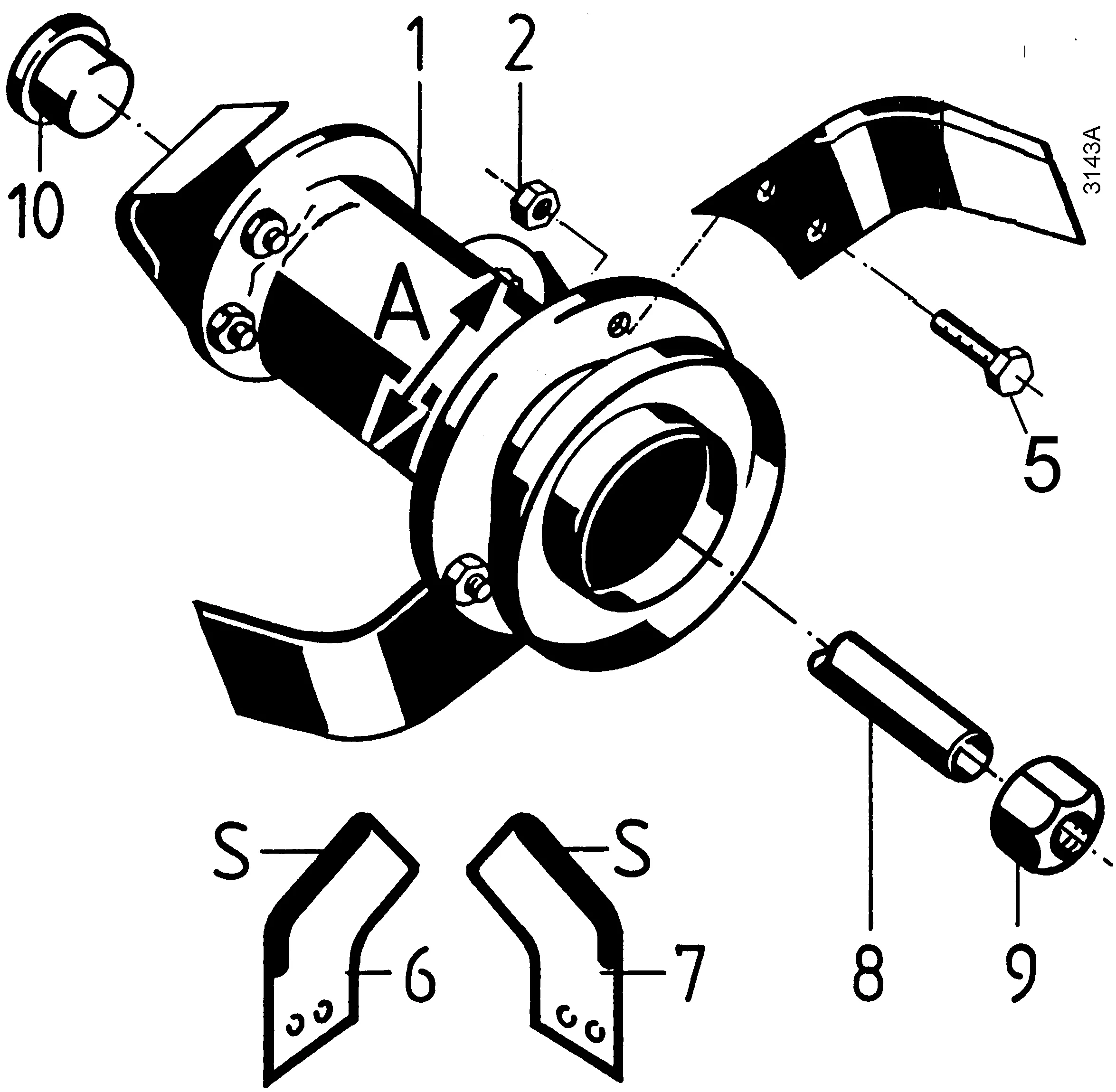 Hackwerkzeug 3410 171
