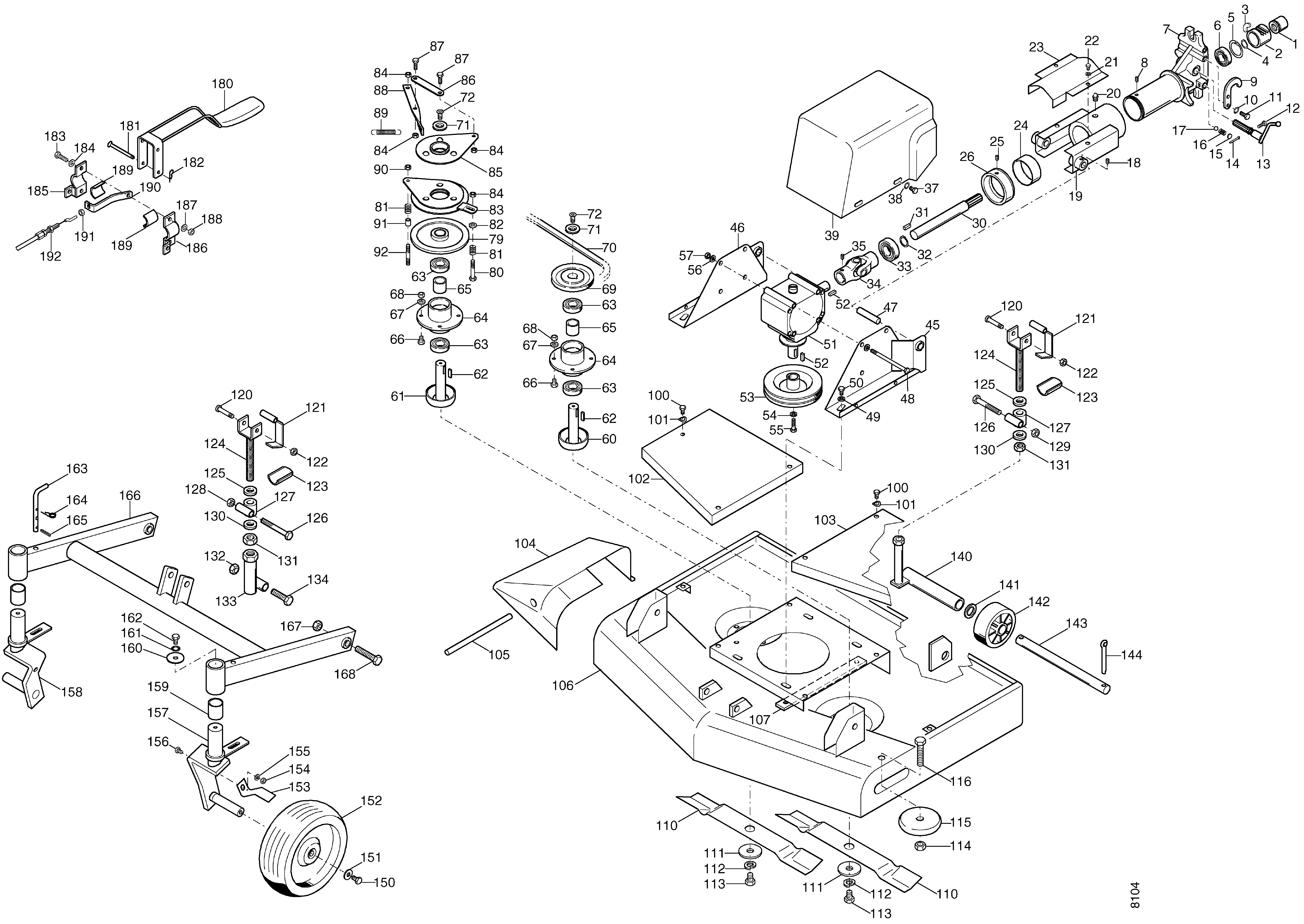 Anbau-Doppelsichelmäher 5556 111