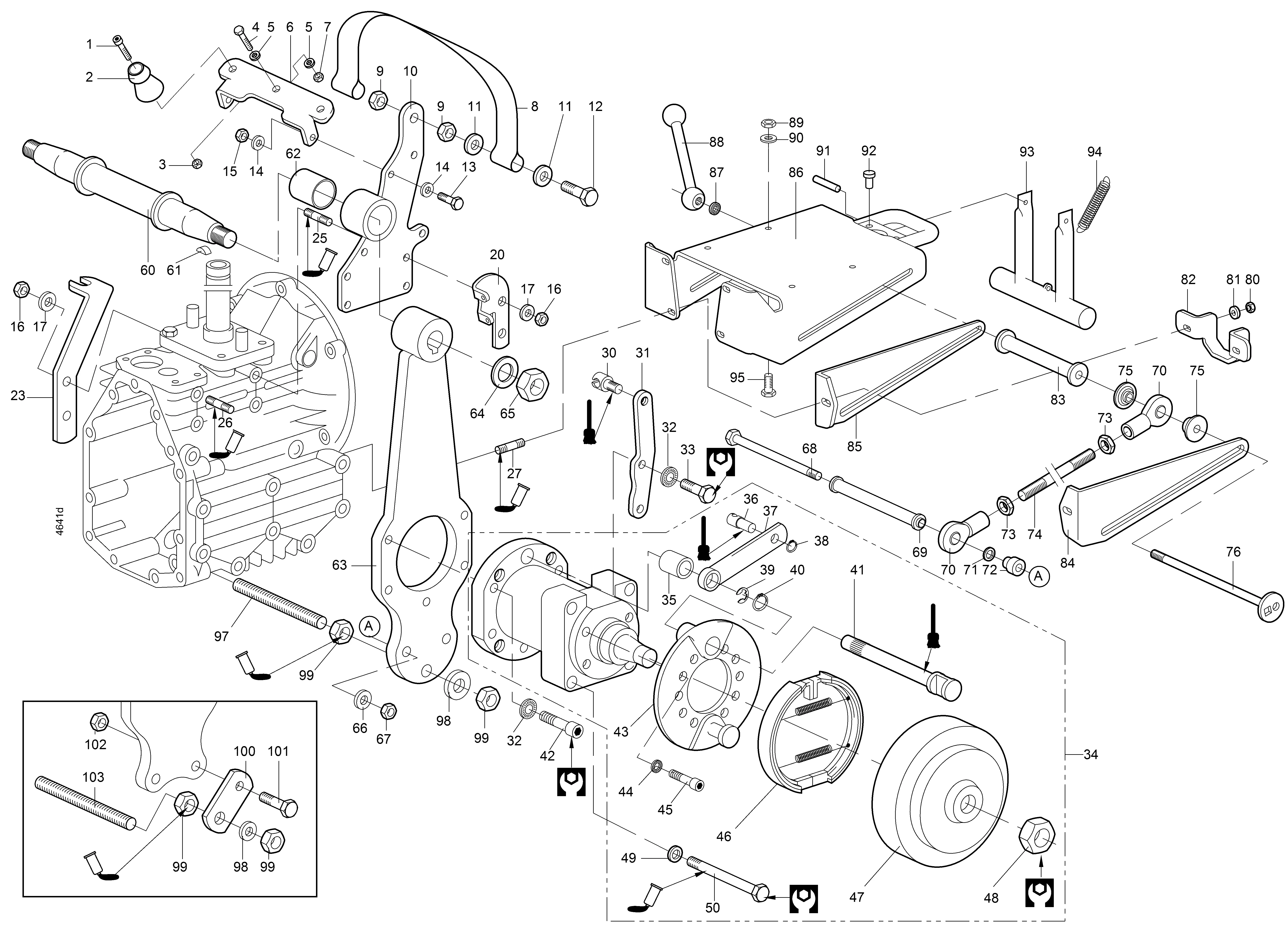 Axe de portail 5939 011
