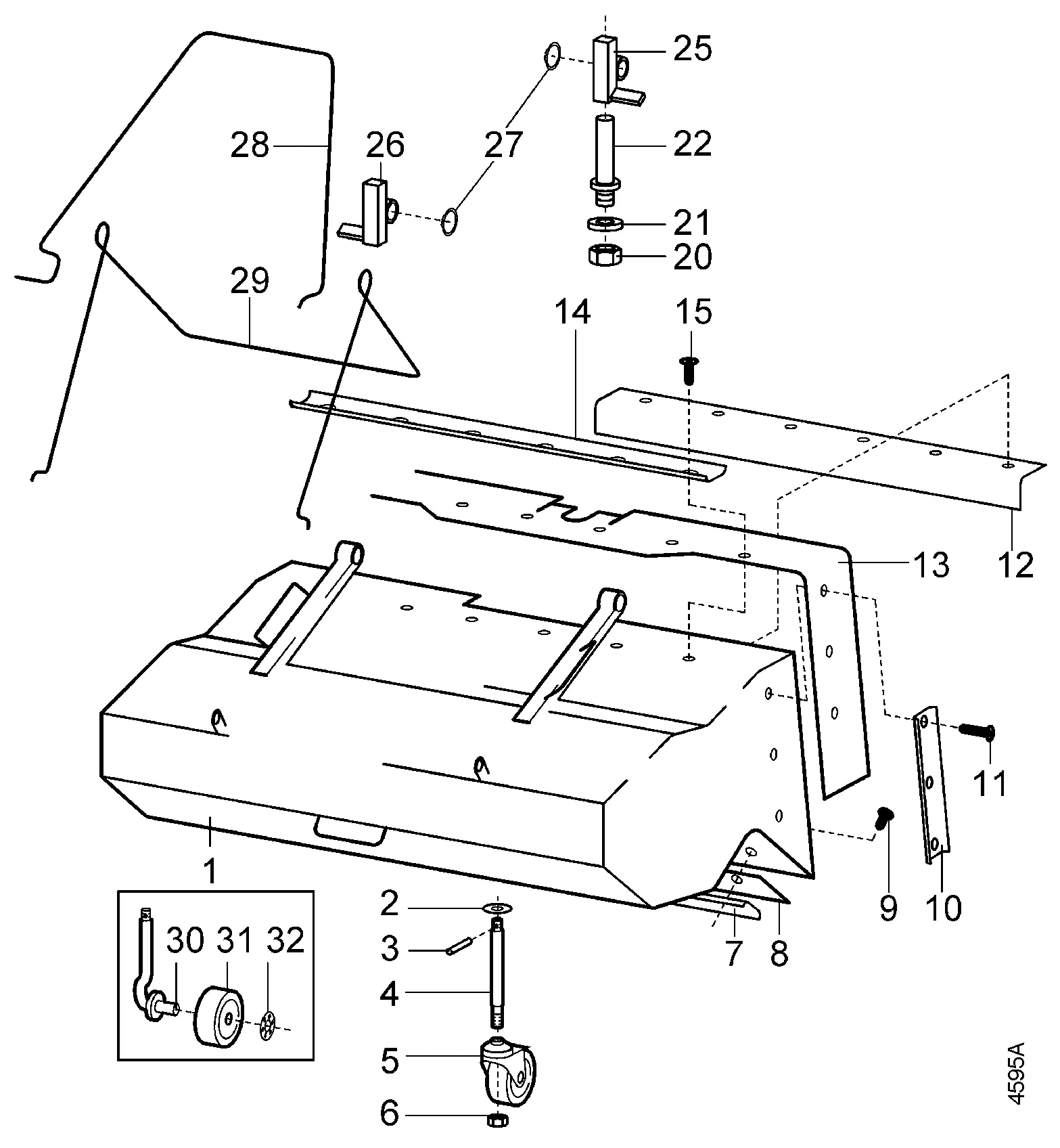 Sammelbehälter 80 cm Artikel 6194211