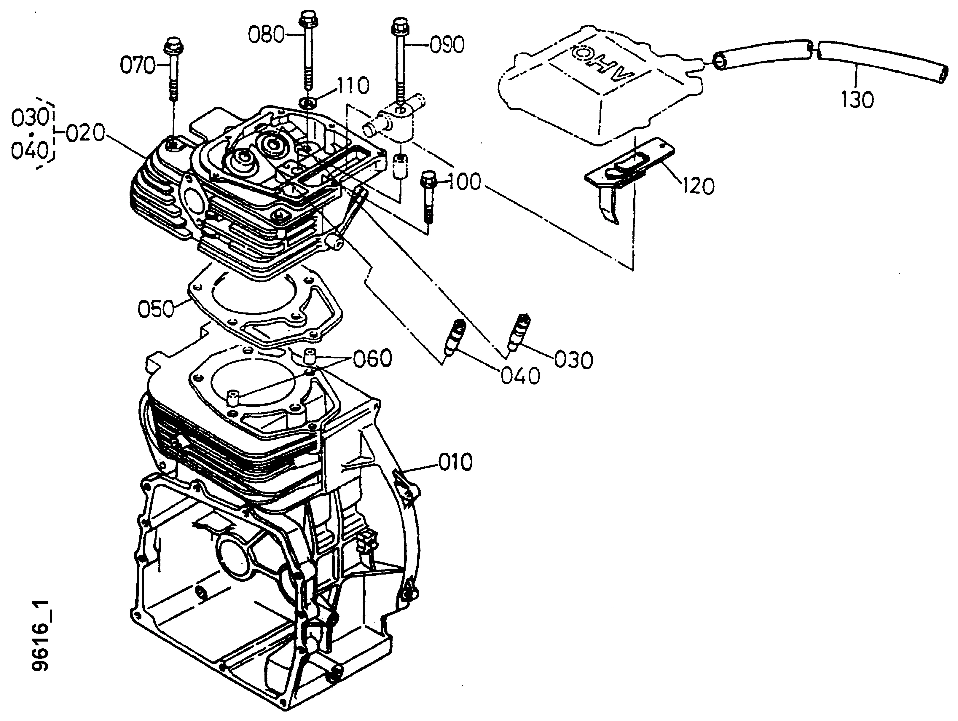 Boîte de manivelle et culasse