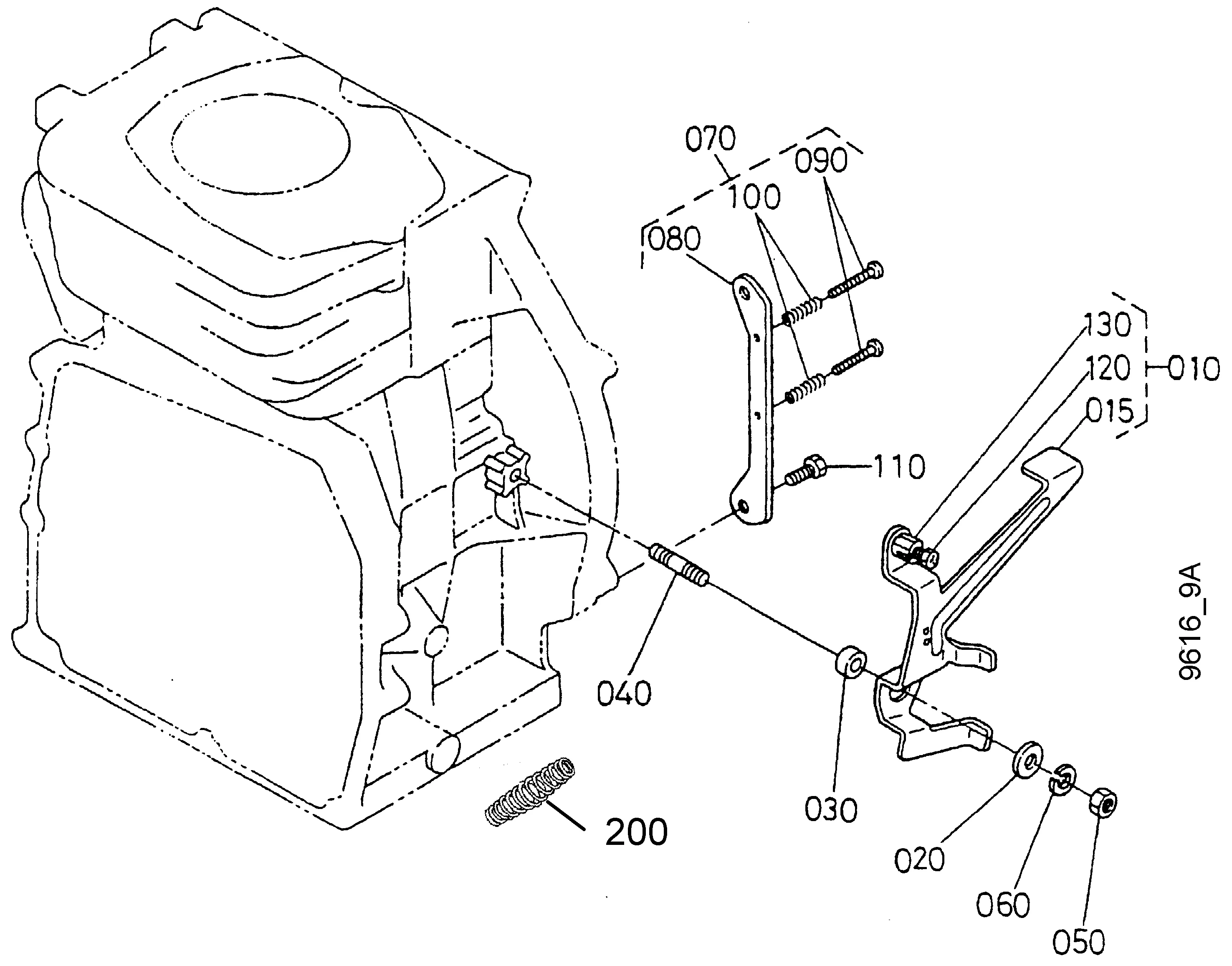 Plaque de régulateur de vitesse