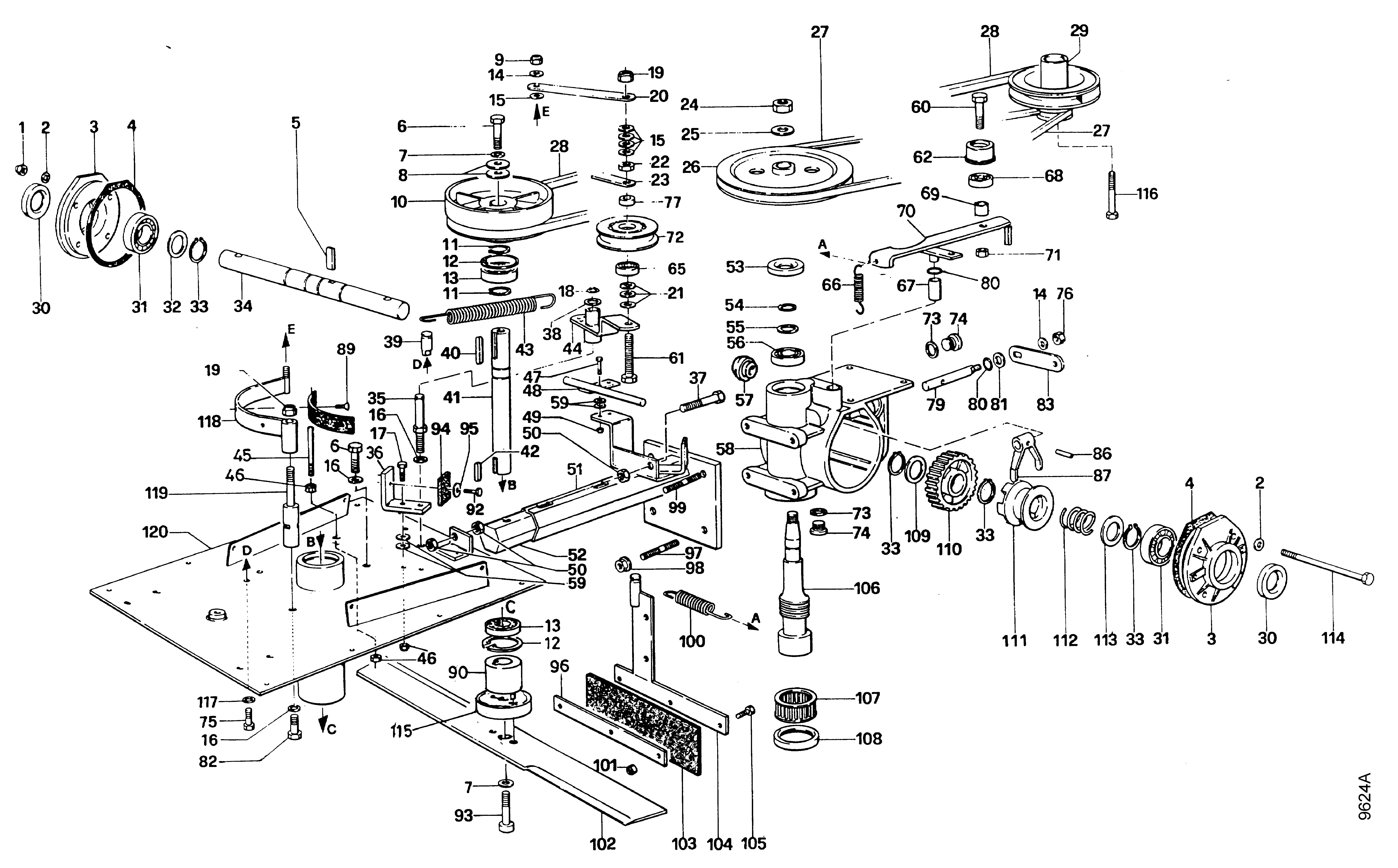 Gestrüppmäher Mulchhamster, Antrieb