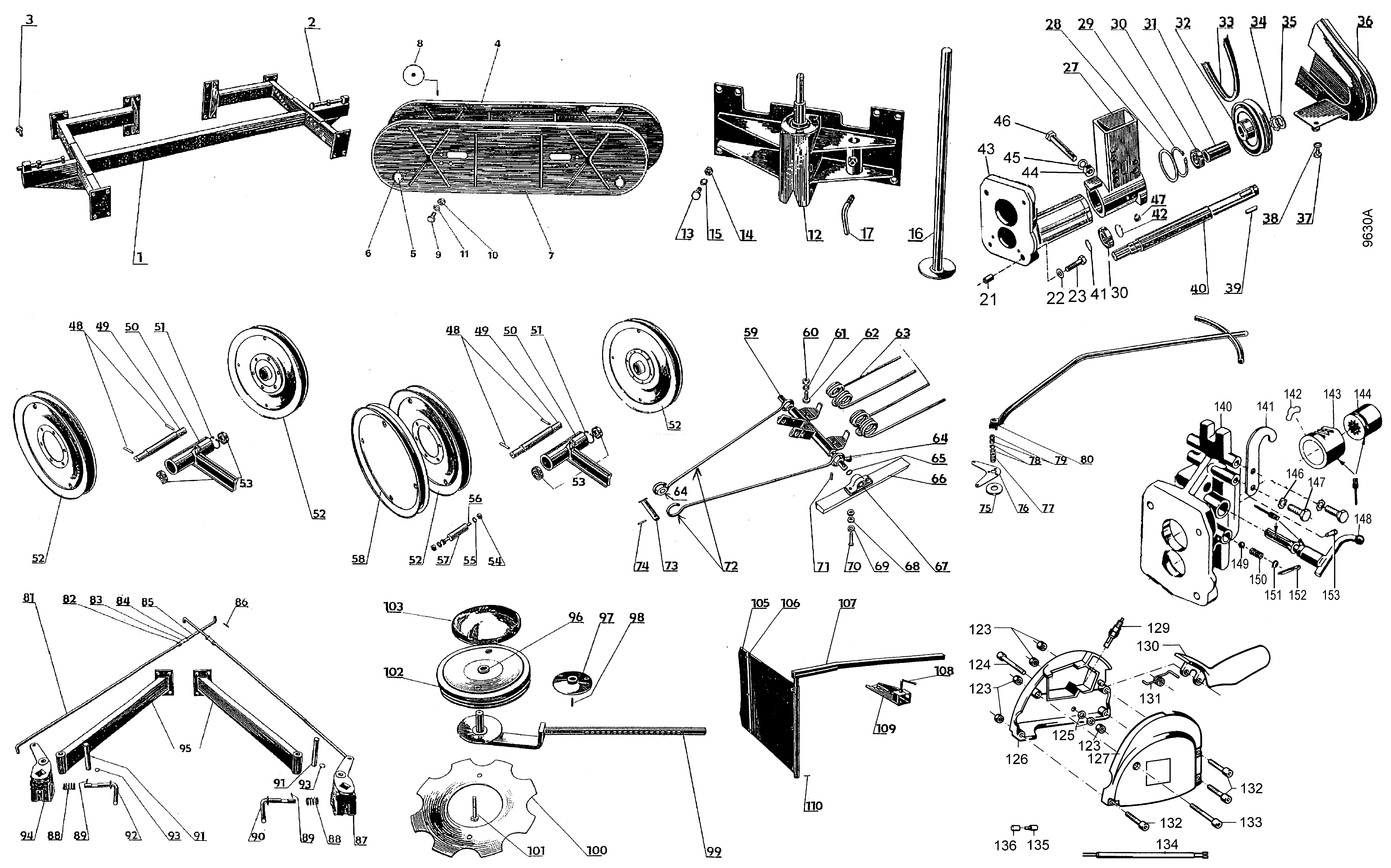 Râteau faneur 1,60 m 5529 021