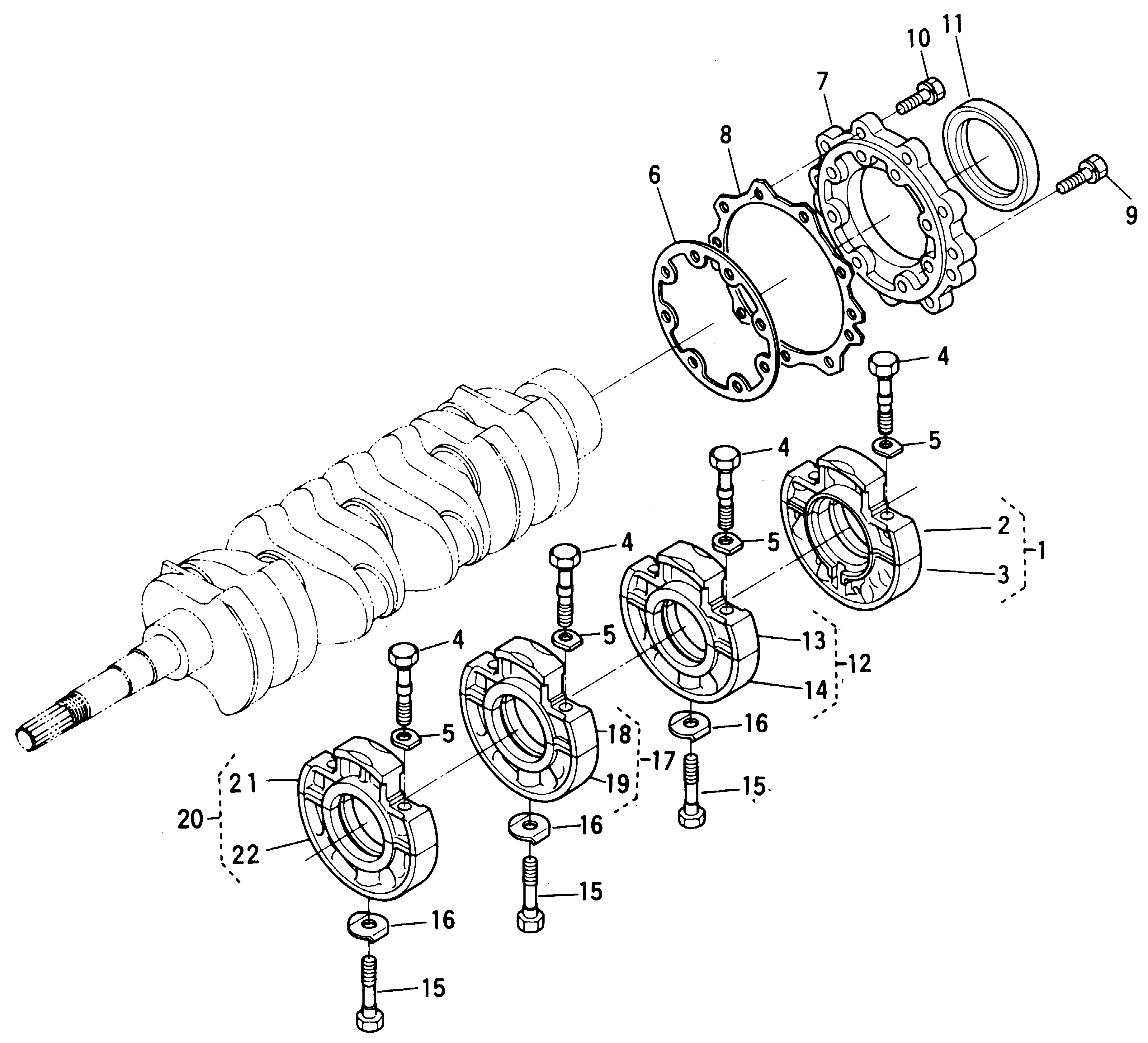 Logement principal de roulement
