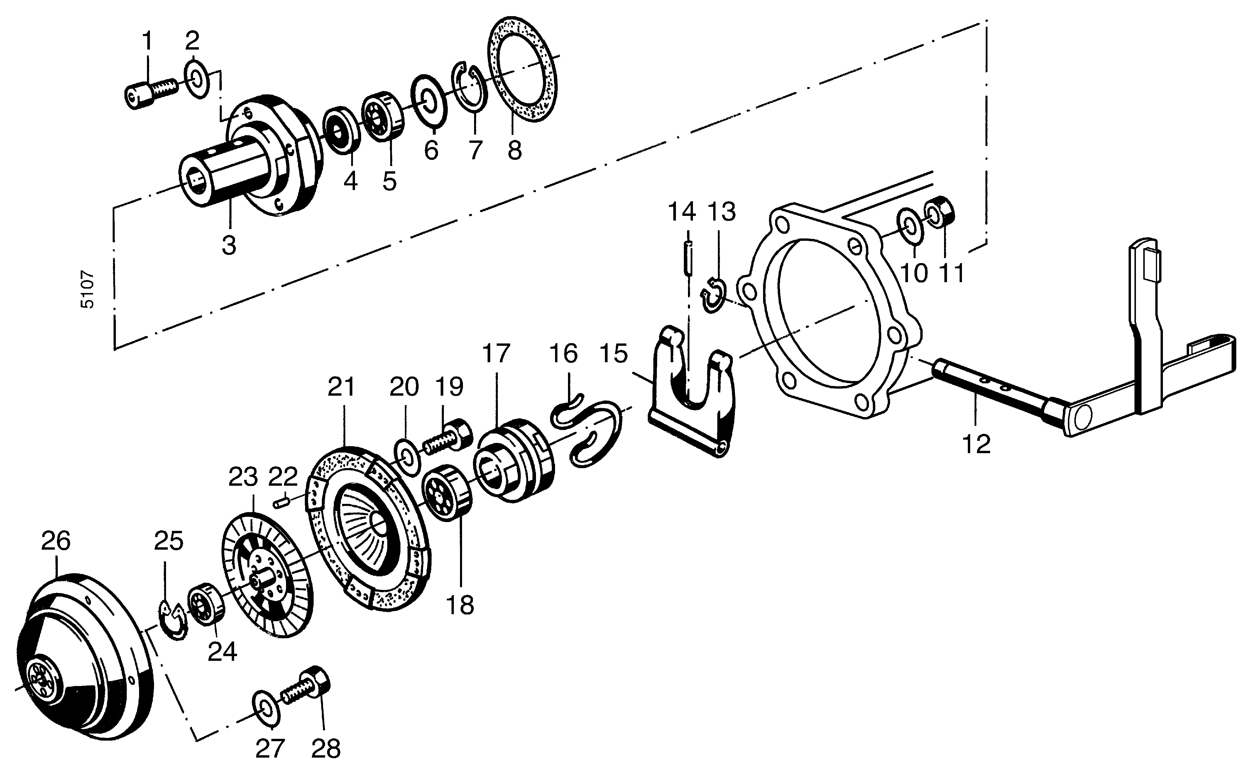 Embrayage double disque 3700 721