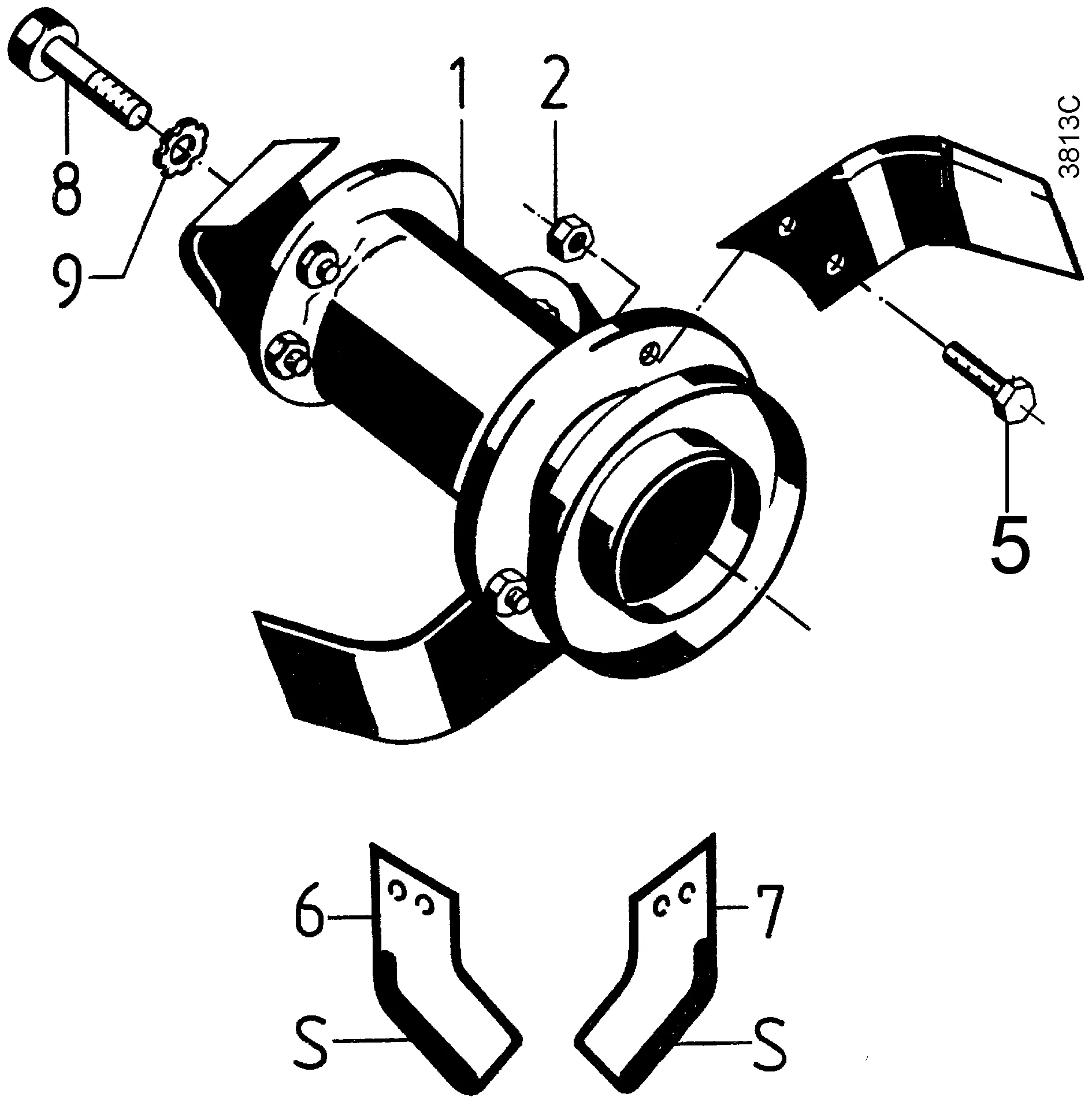 Fräswerkzeug 100cm 3712 071