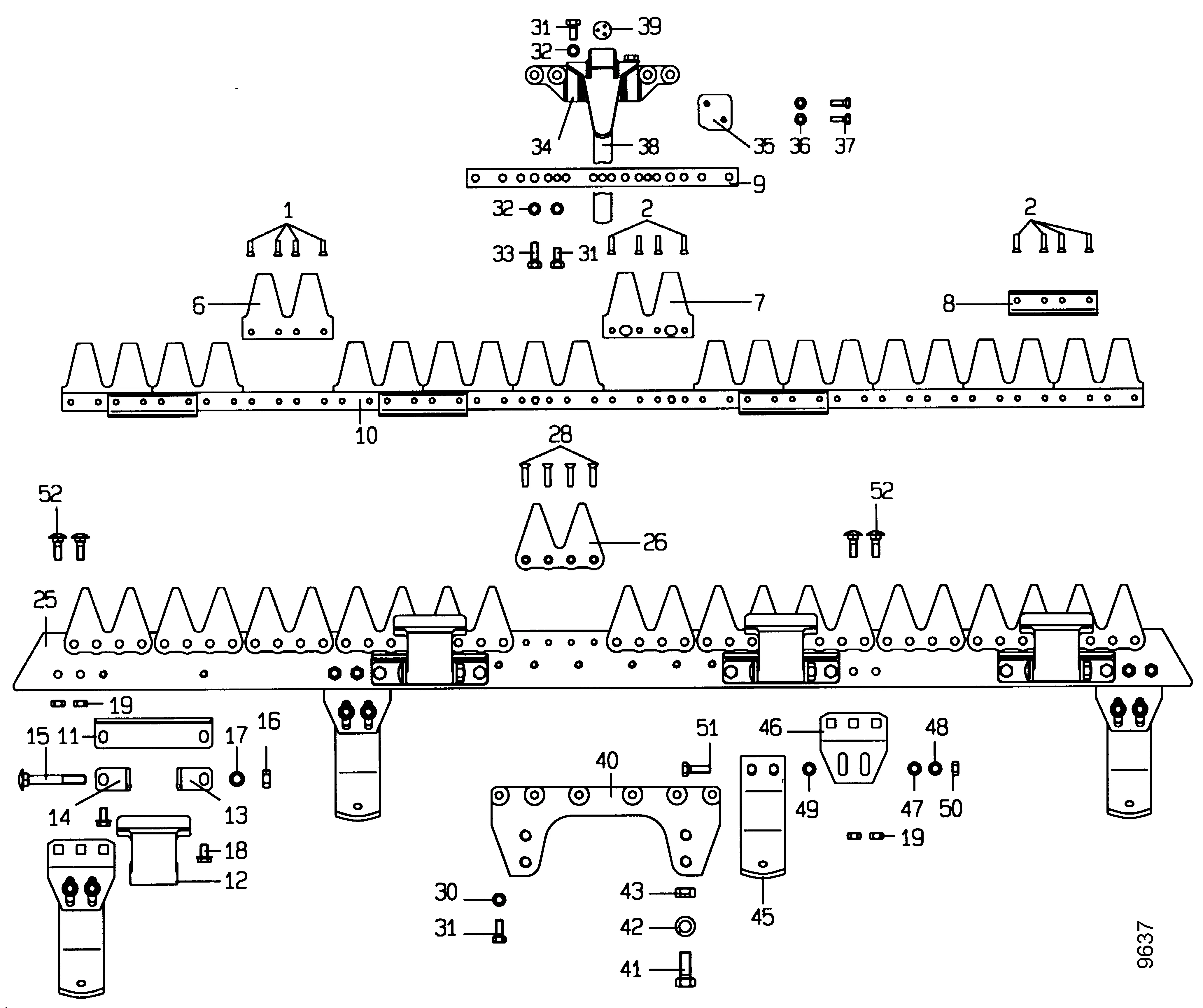 Mähbalken, Universal-SC 5547 811