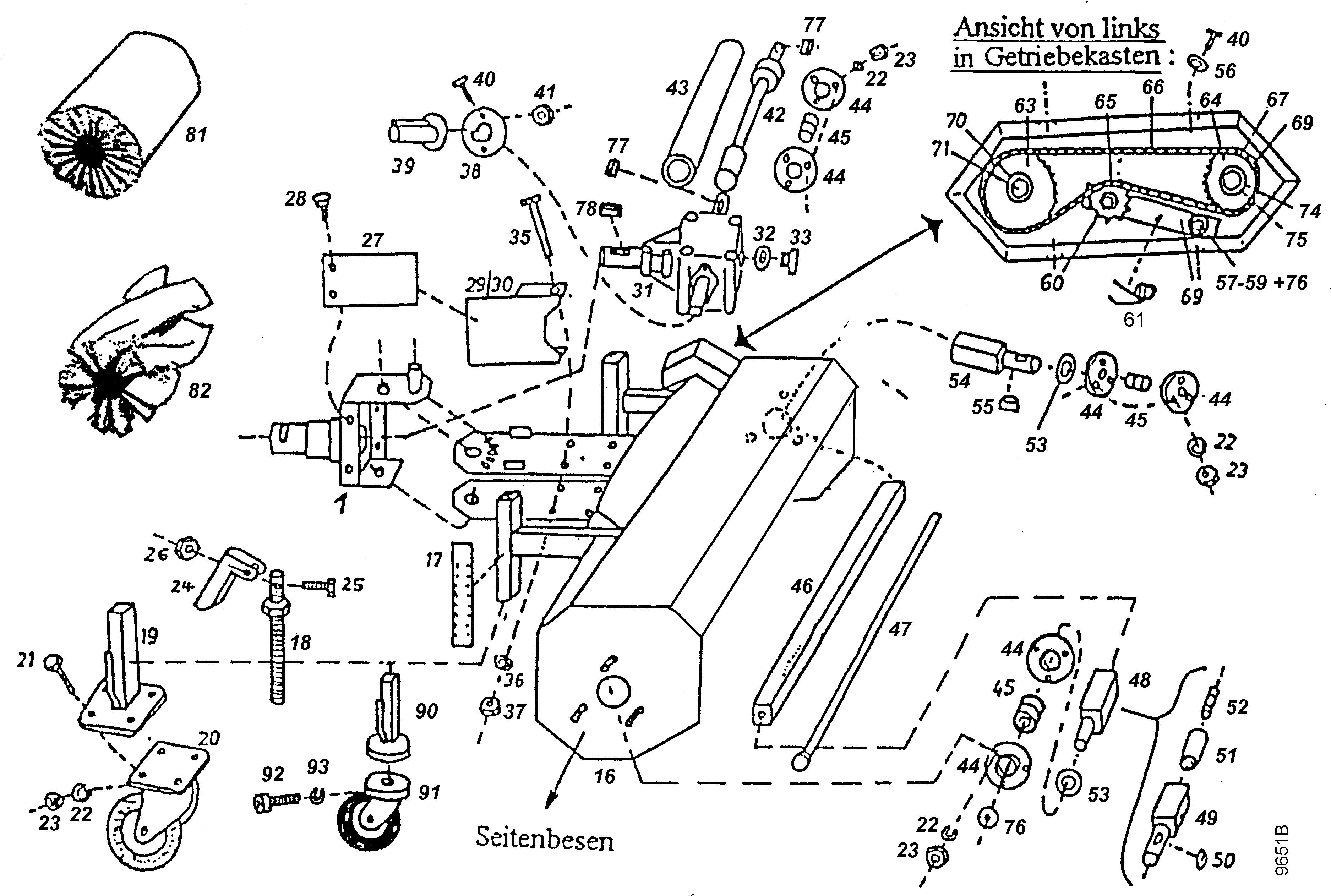 Balayeuse 90 cm FKM 0900E Article 3594091