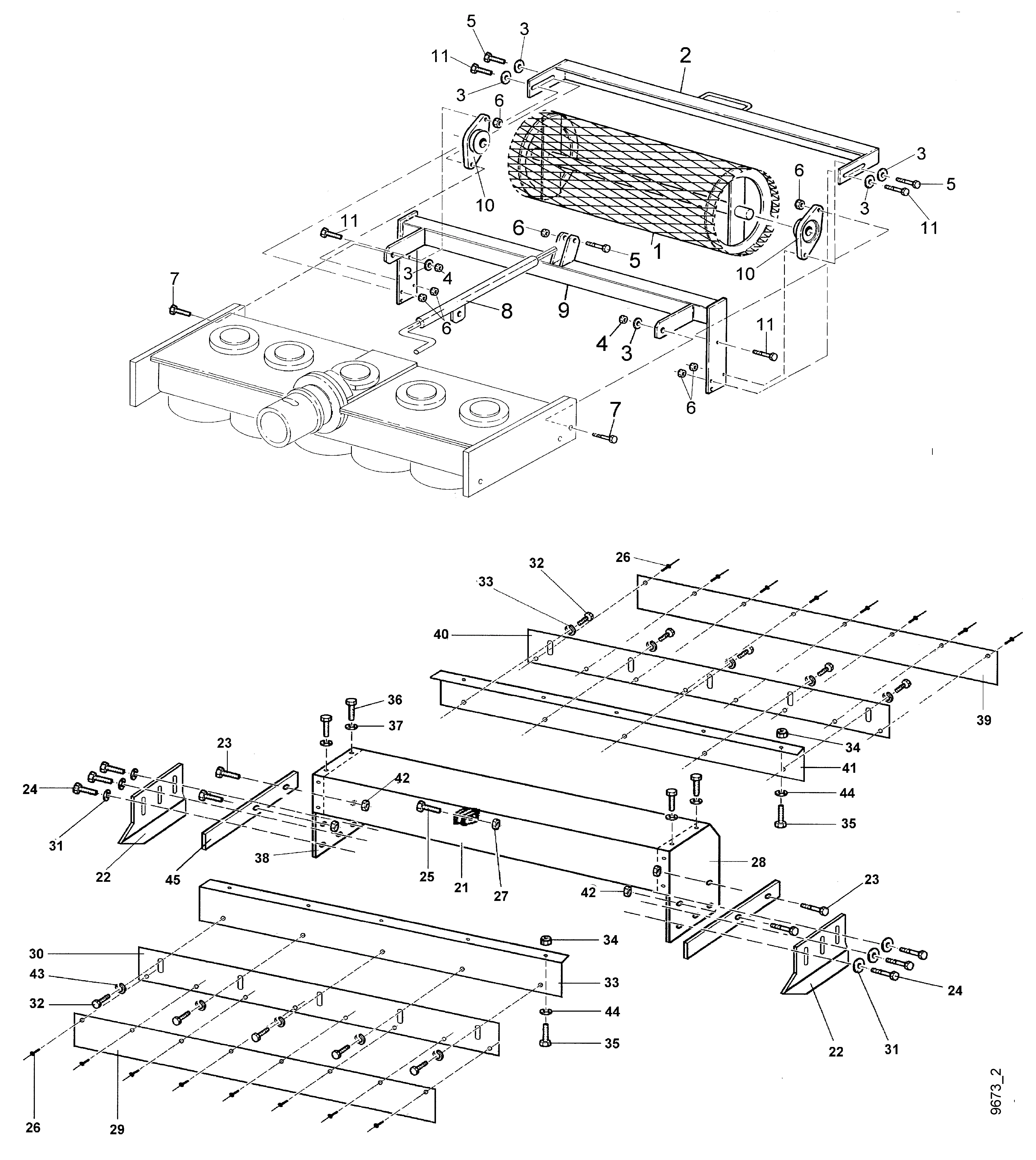 Outil d’entretien des chemins, rouleau, couverture