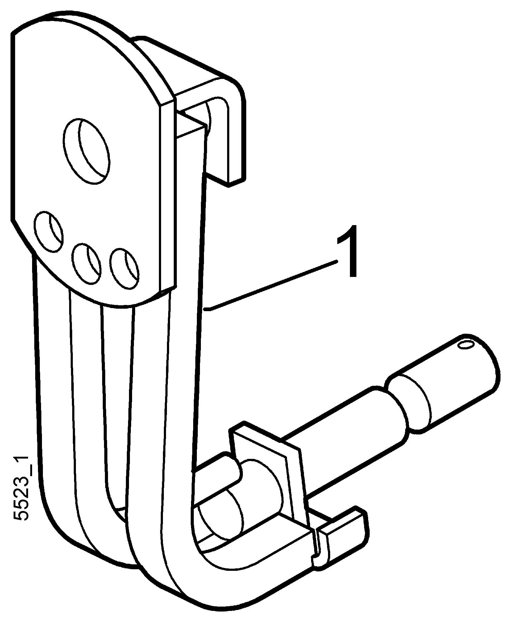 Zwischenträger Schneeräumer 5340041