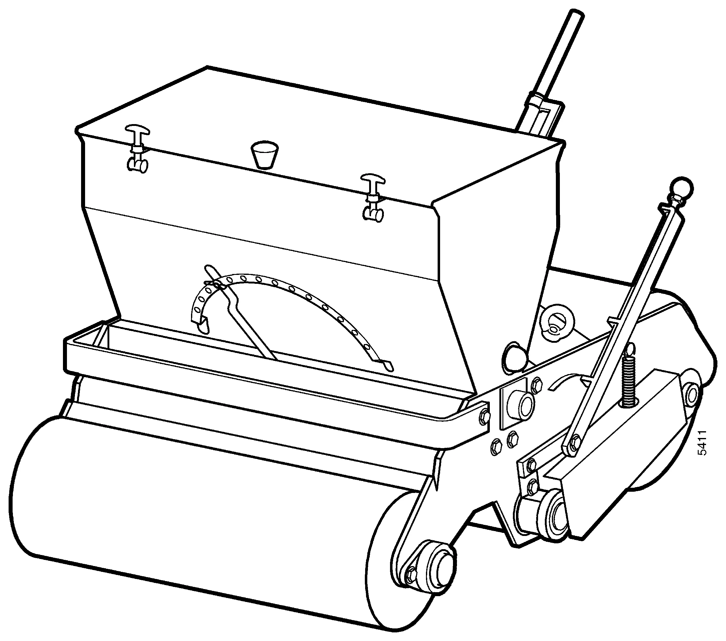 Anbau-Rasensämaschine 3487 611
