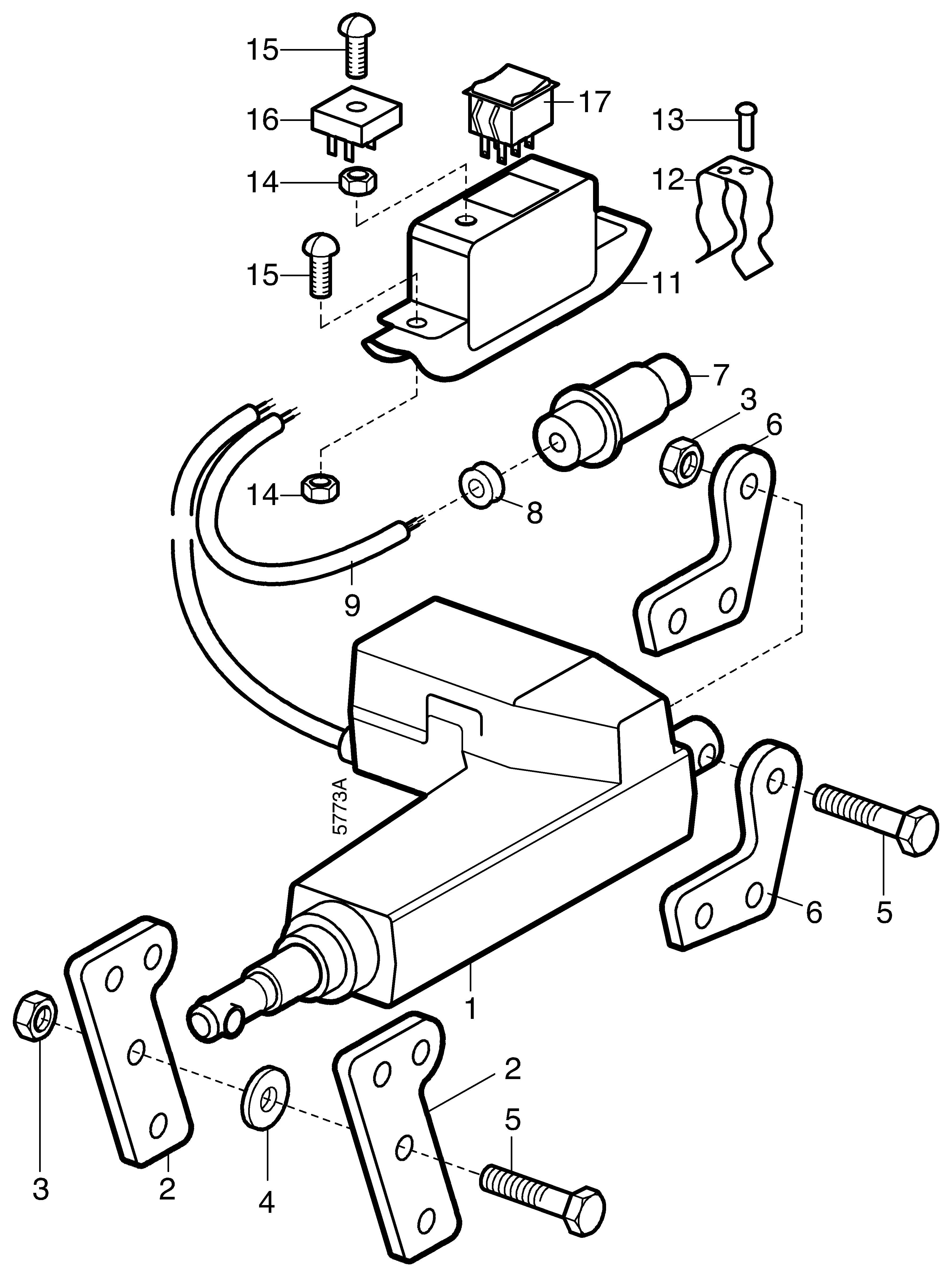 Verstelleinrichtung elektrisch
