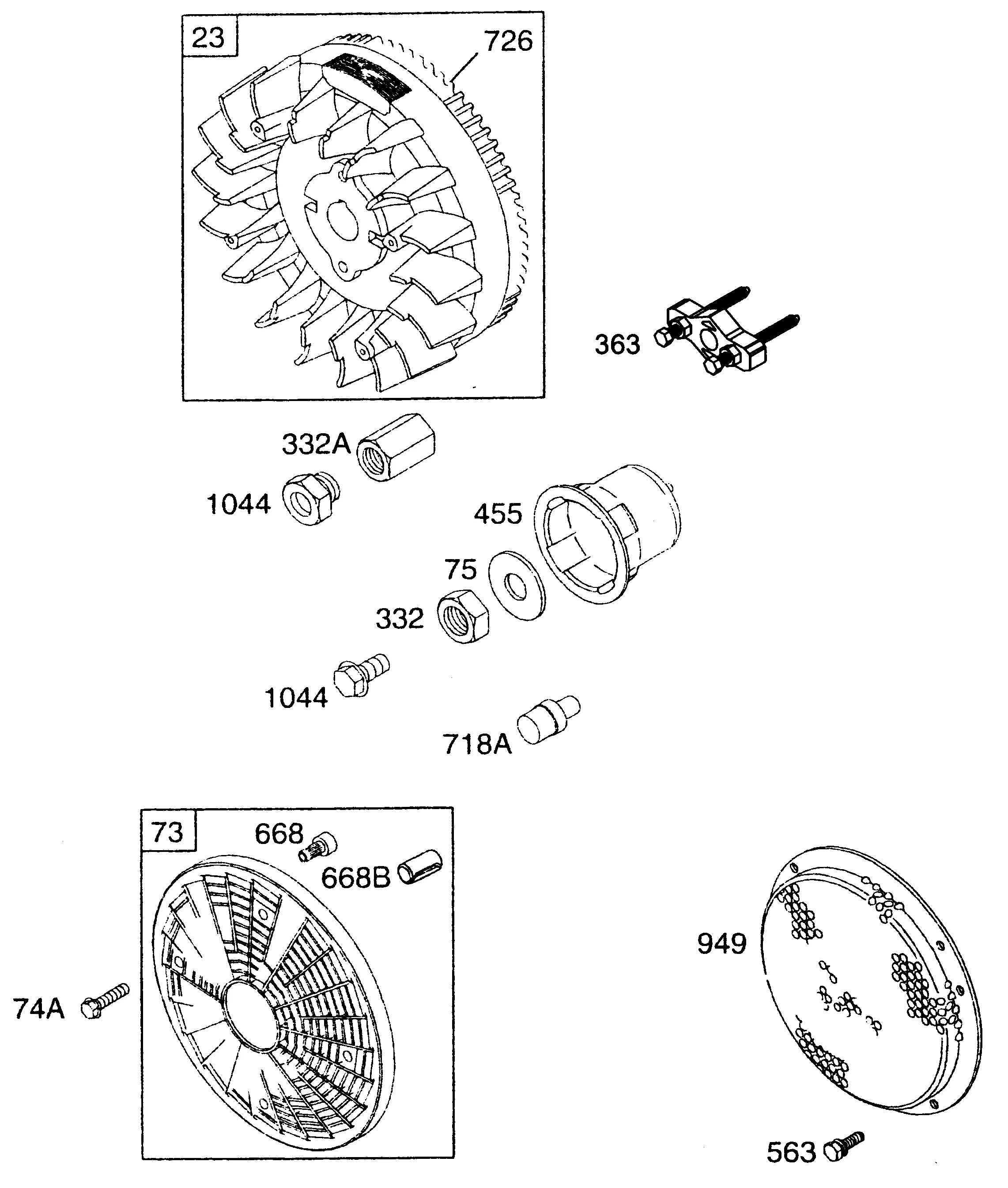 Schwungrad mit Zahnkranz