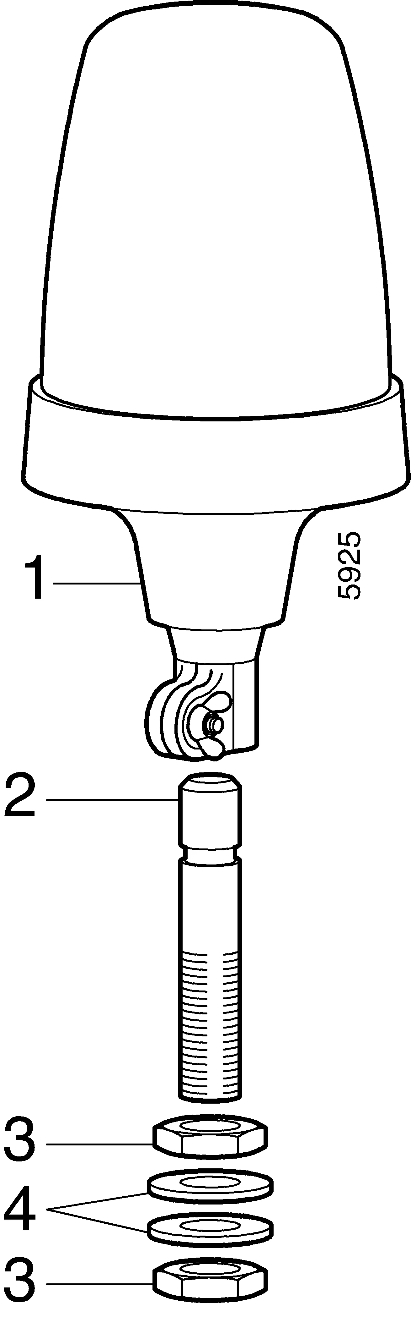 Rotating beacon