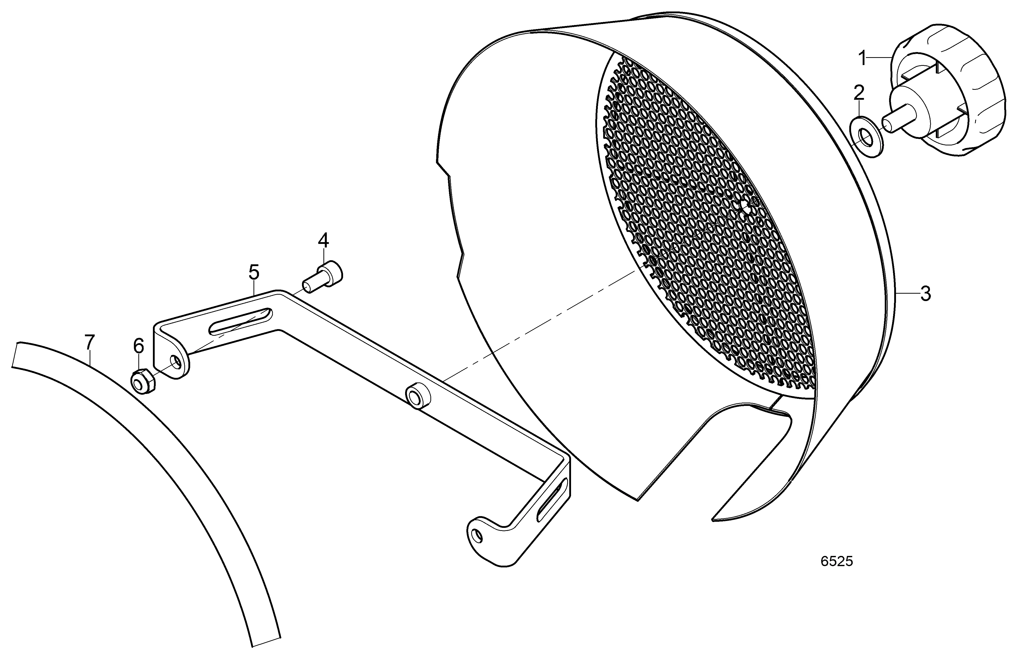 Lüftersieb Artikel 5938913 -> Kohler 14 HP