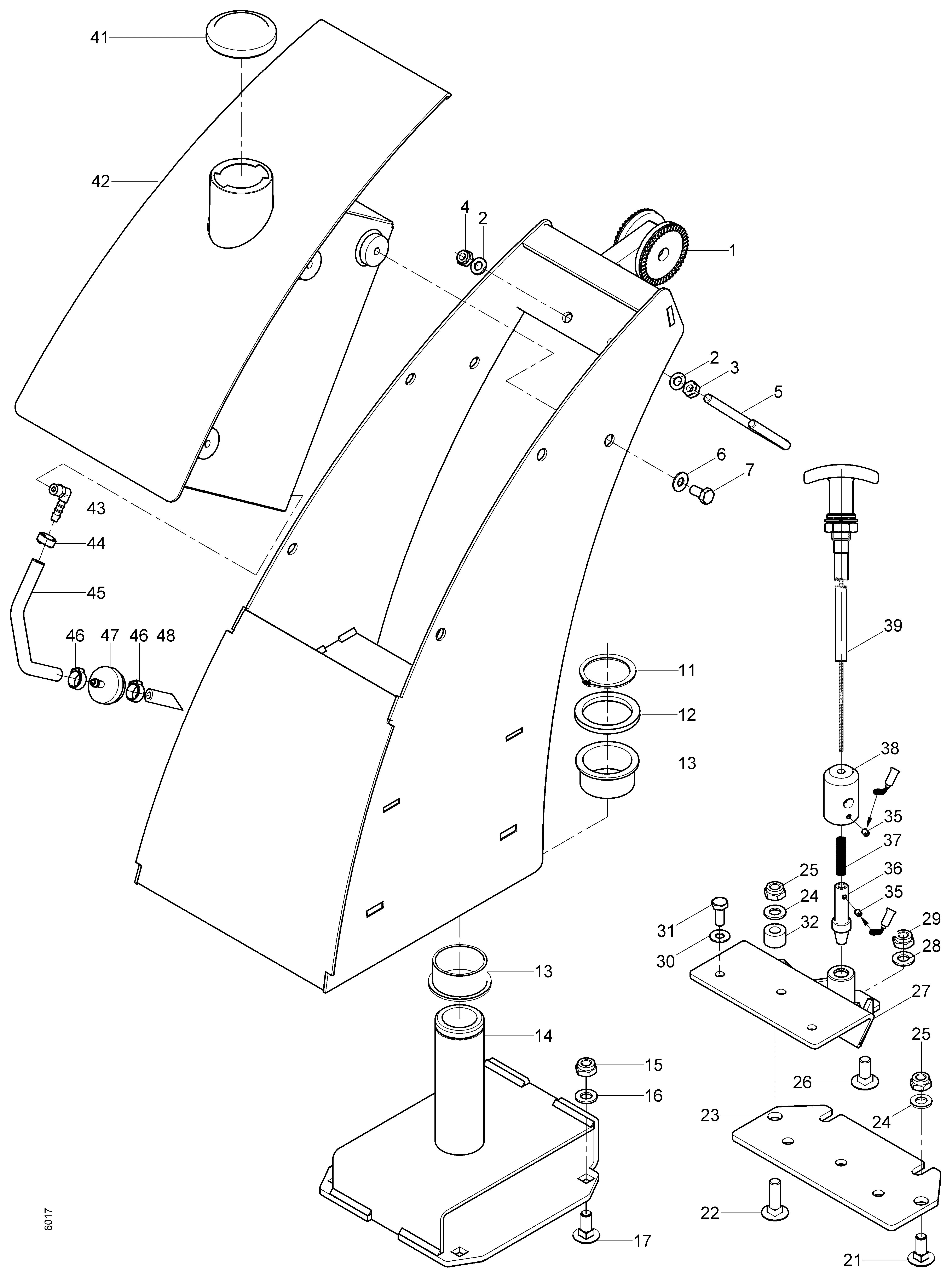 Unterholm, Kraftstoffbehälter