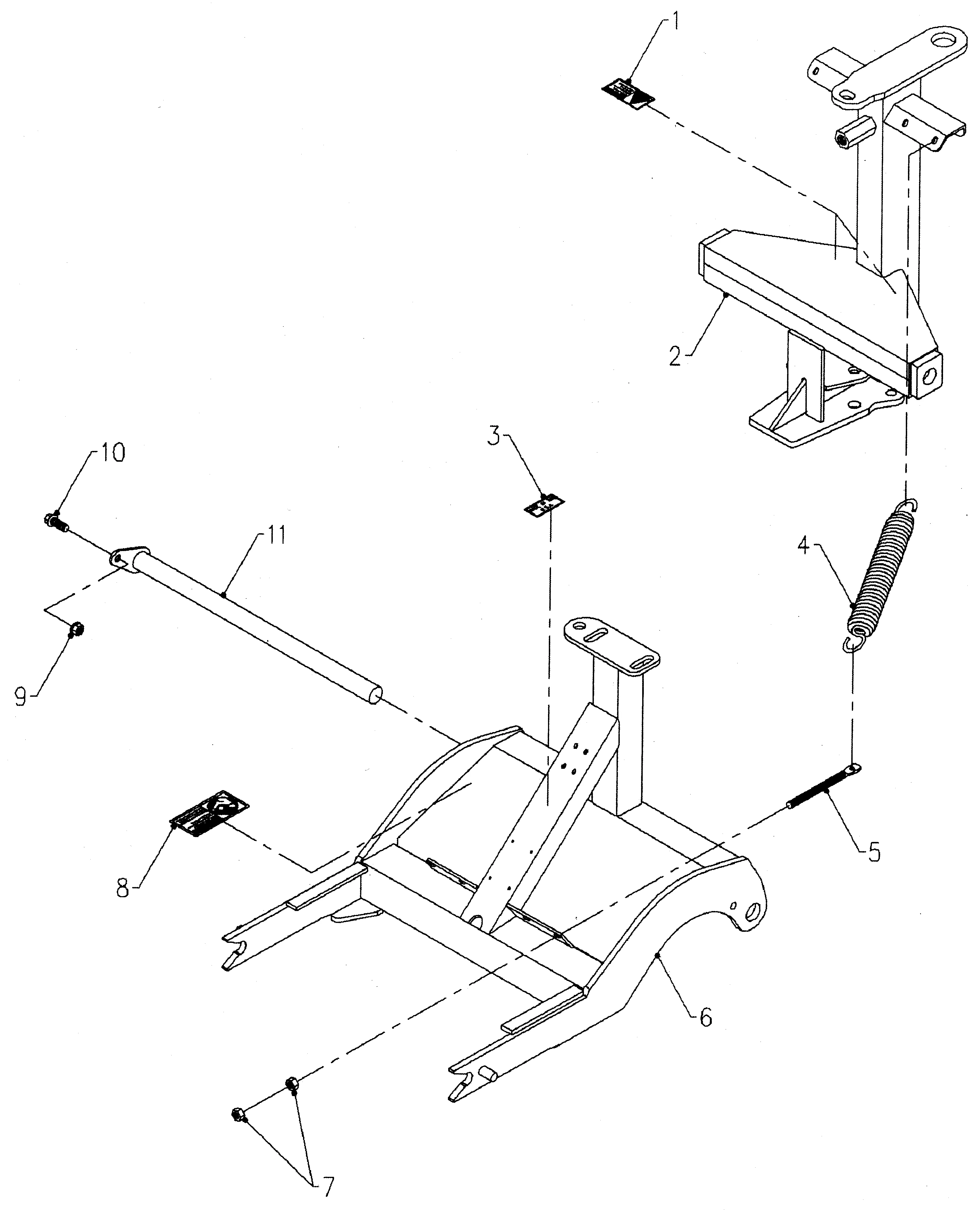 Schneepflug Vario, Sicherheitsmechanismus