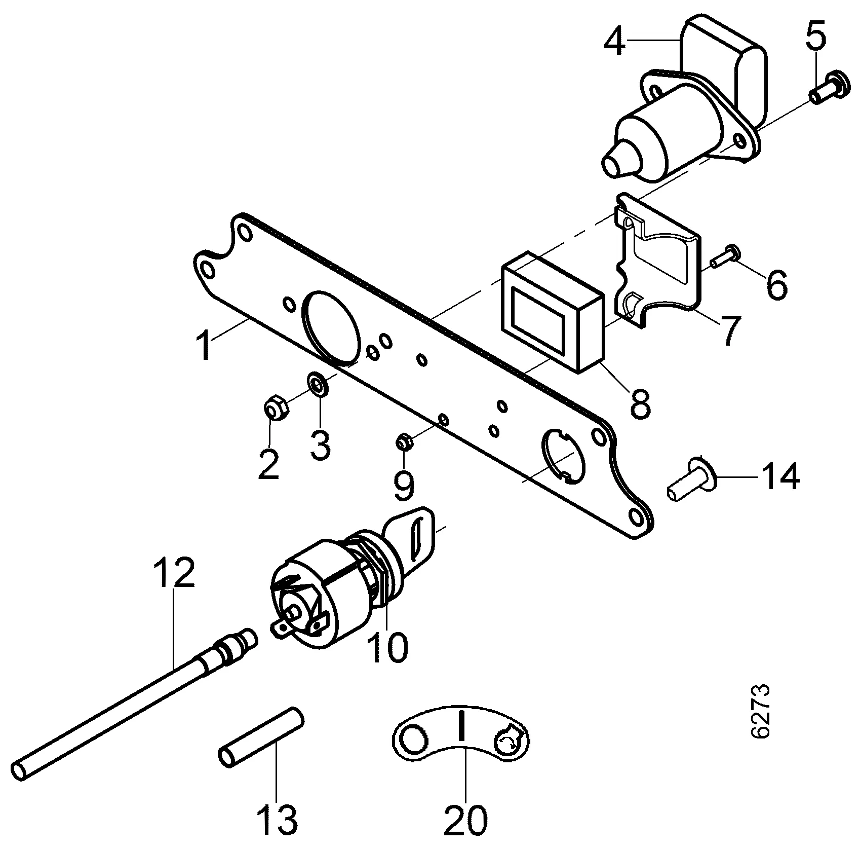 Armaturenbrett, Ausführung Dieselmotor