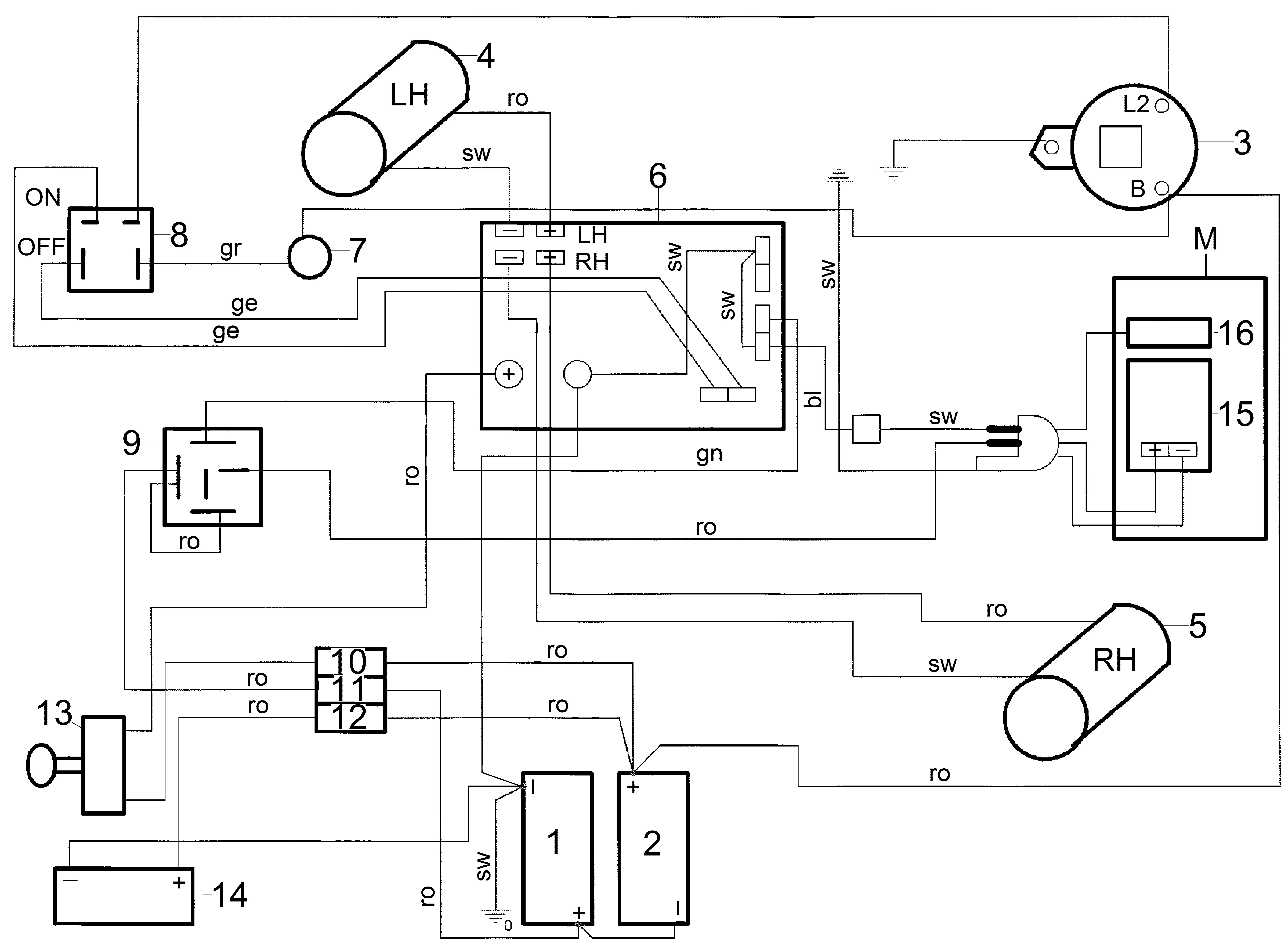 Elektroteile, Elektroplan
