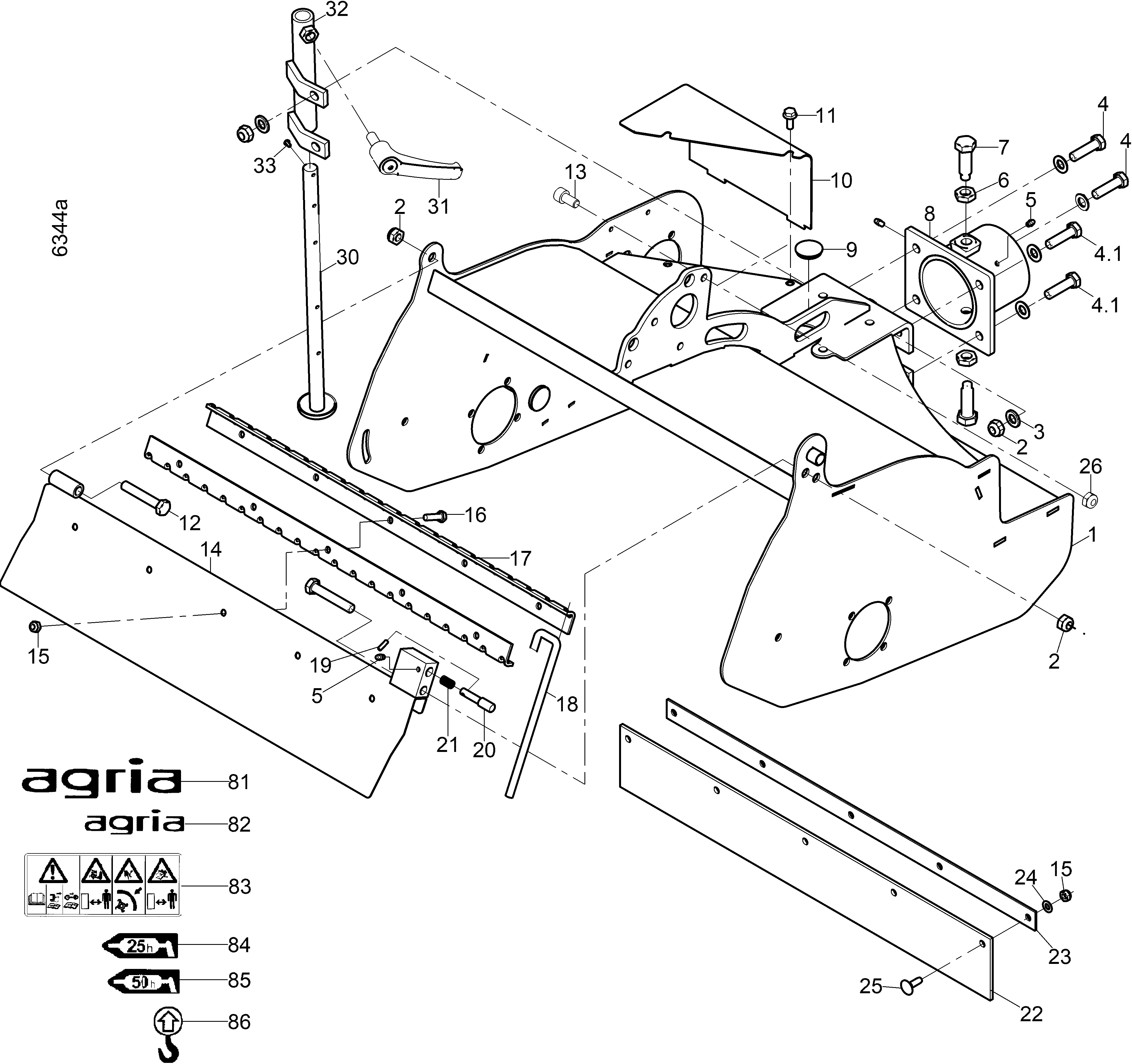 Stone burier, cover, strainer