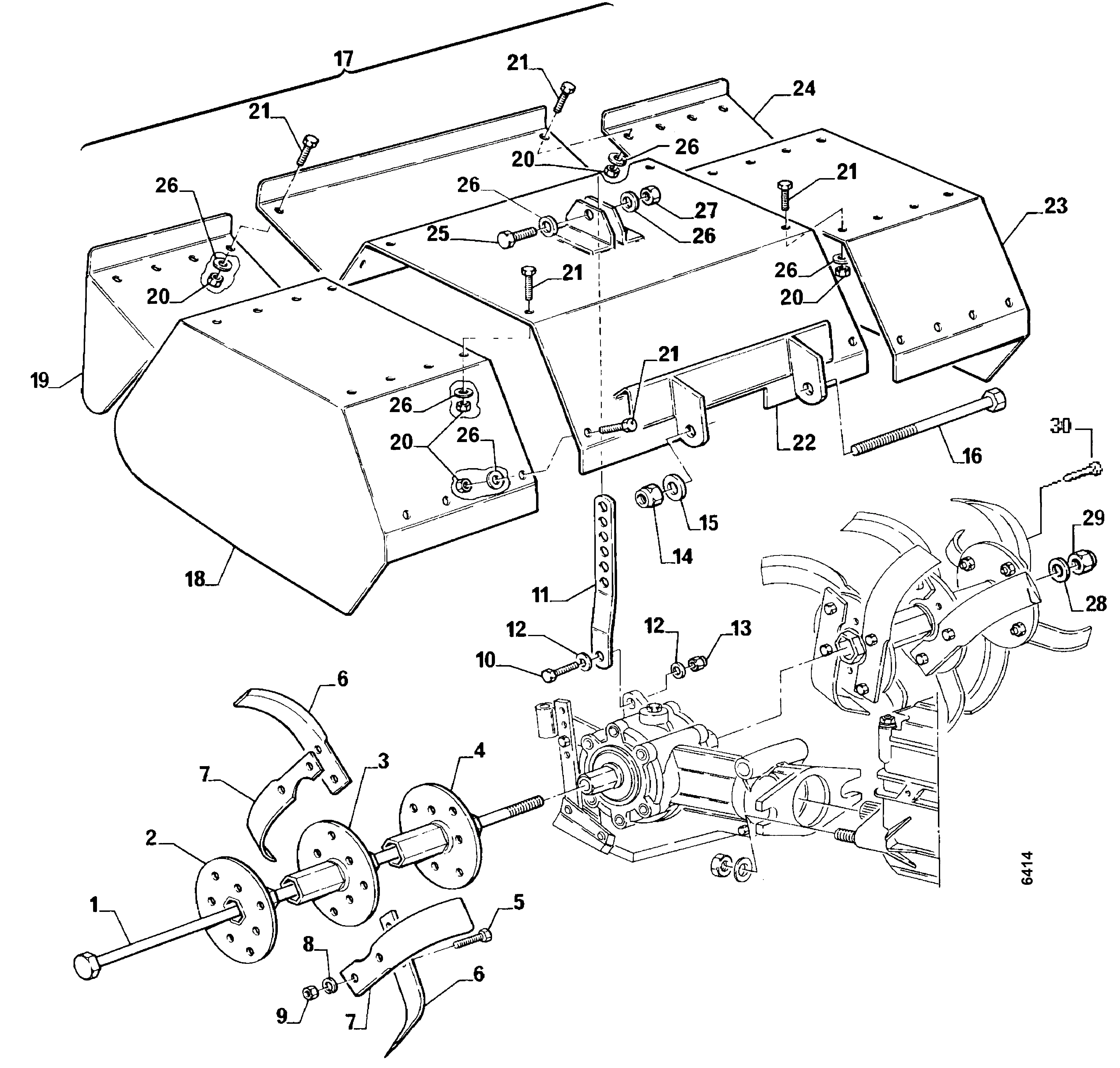 Hackwerkzeug, Schutzhaube