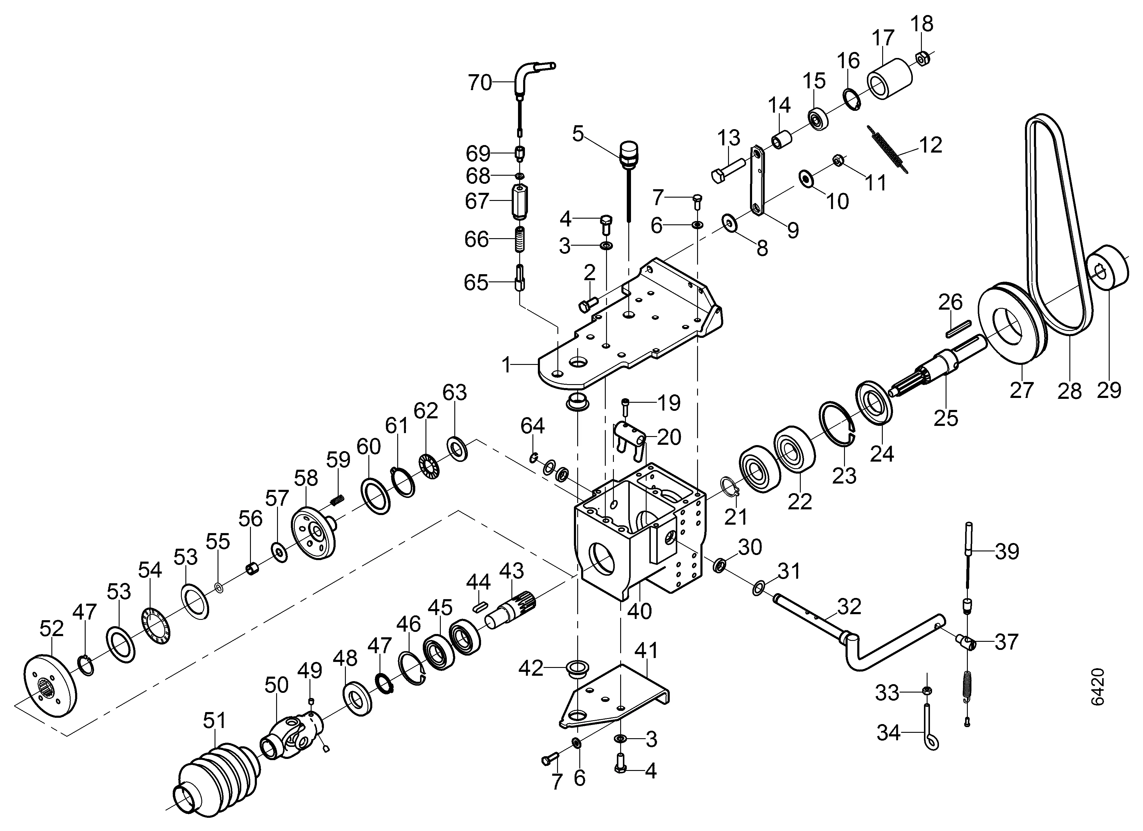 Kupplung Bürstenantrieb